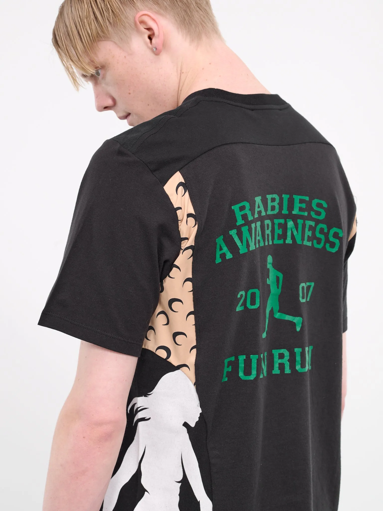 Regenerated Graphic Tee (MTT080-UJER003-BLACK) sold by lorenzo product image thumbnail 5