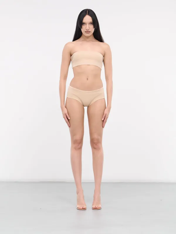 Knit Top & Coulotte Set (4M063A-N0832-CREAM) made by Blumarine