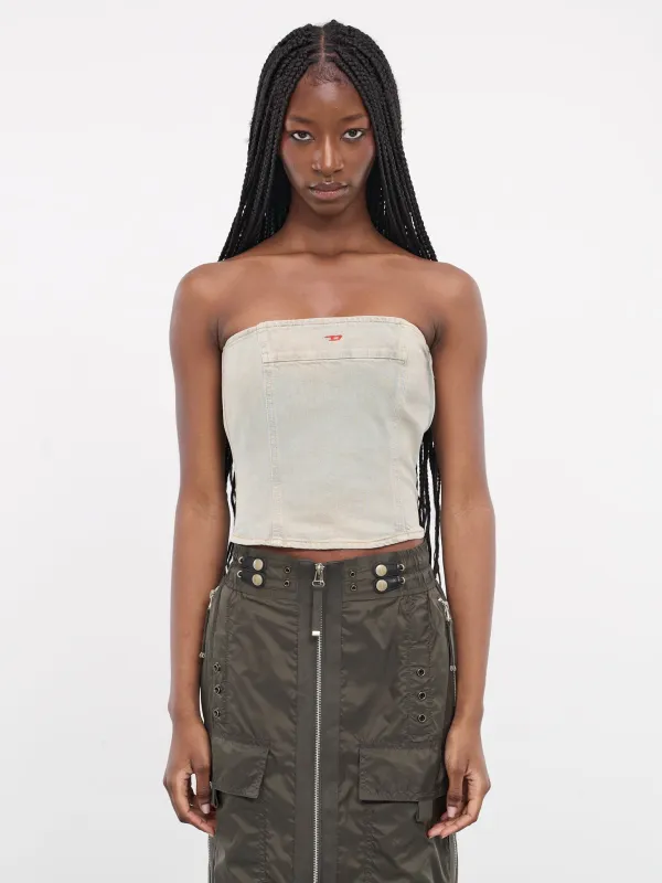 De-Ville Top (A12774-DE-VILLE-DENIM) sold by lorenzo