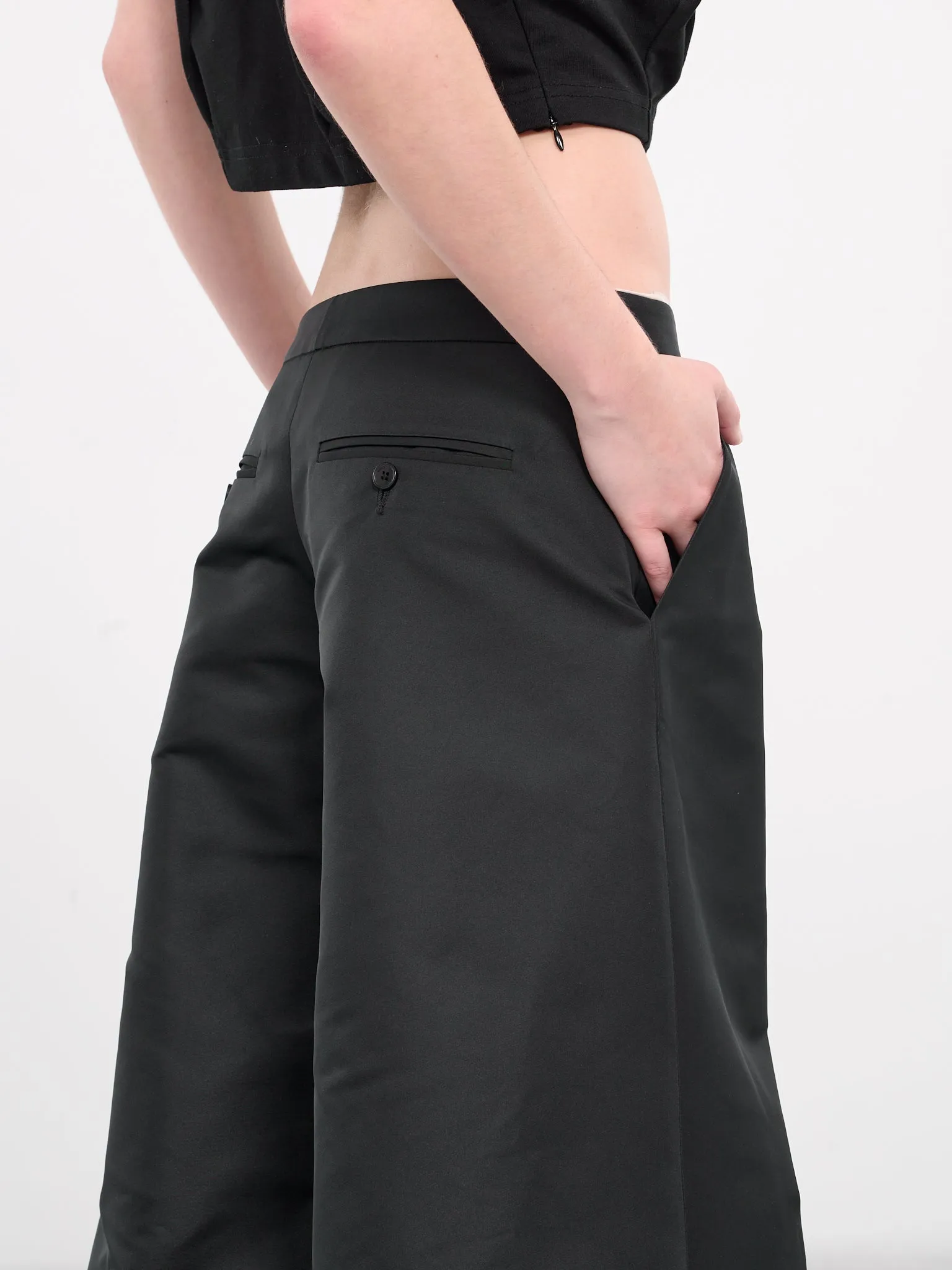 Rave Trousers (P02ST-BLACK) sold by lorenzo product image thumbnail 5