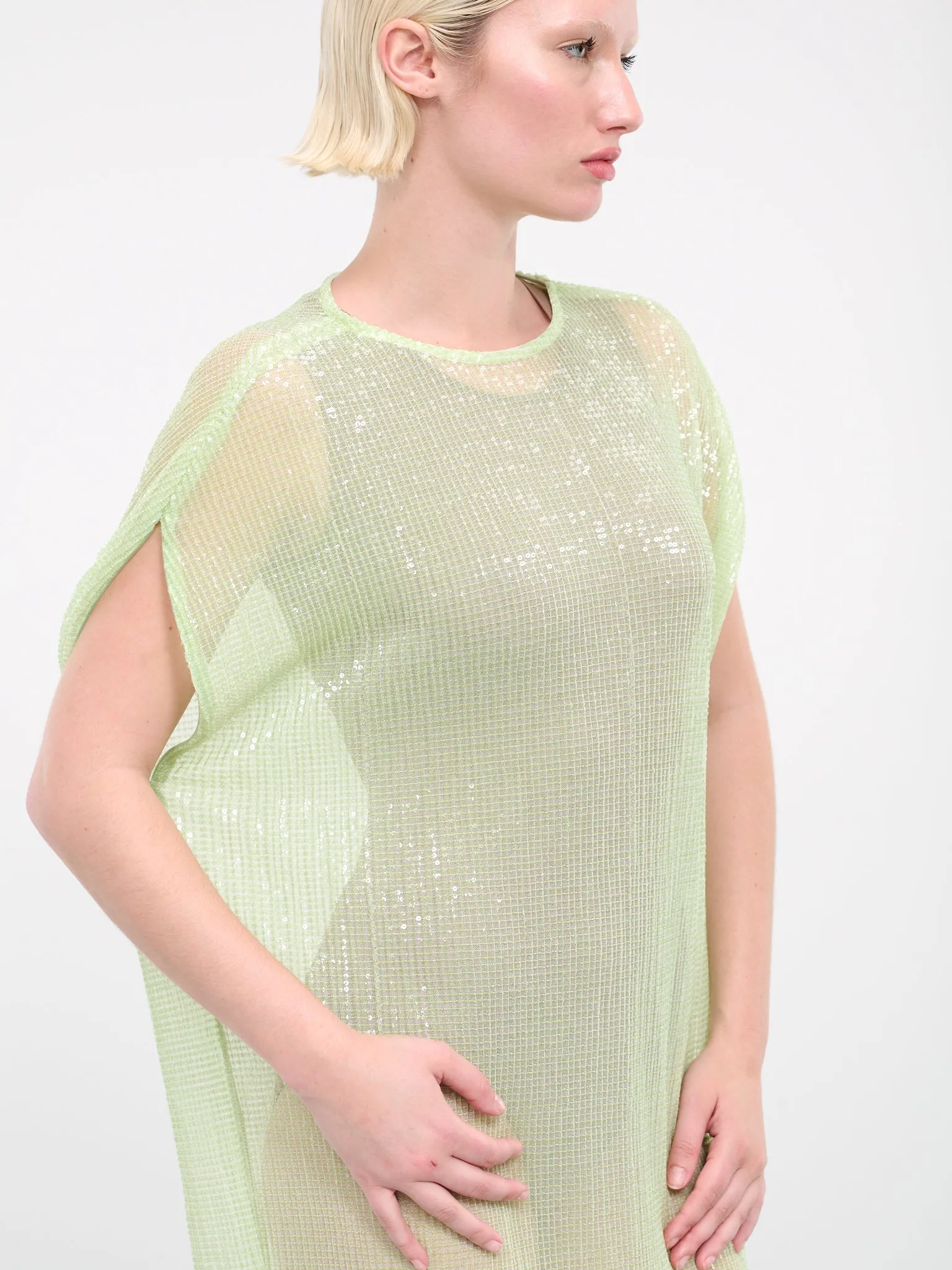 Miasma Dress (D06-PISTACHIO) sold by lorenzo product image thumbnail 5