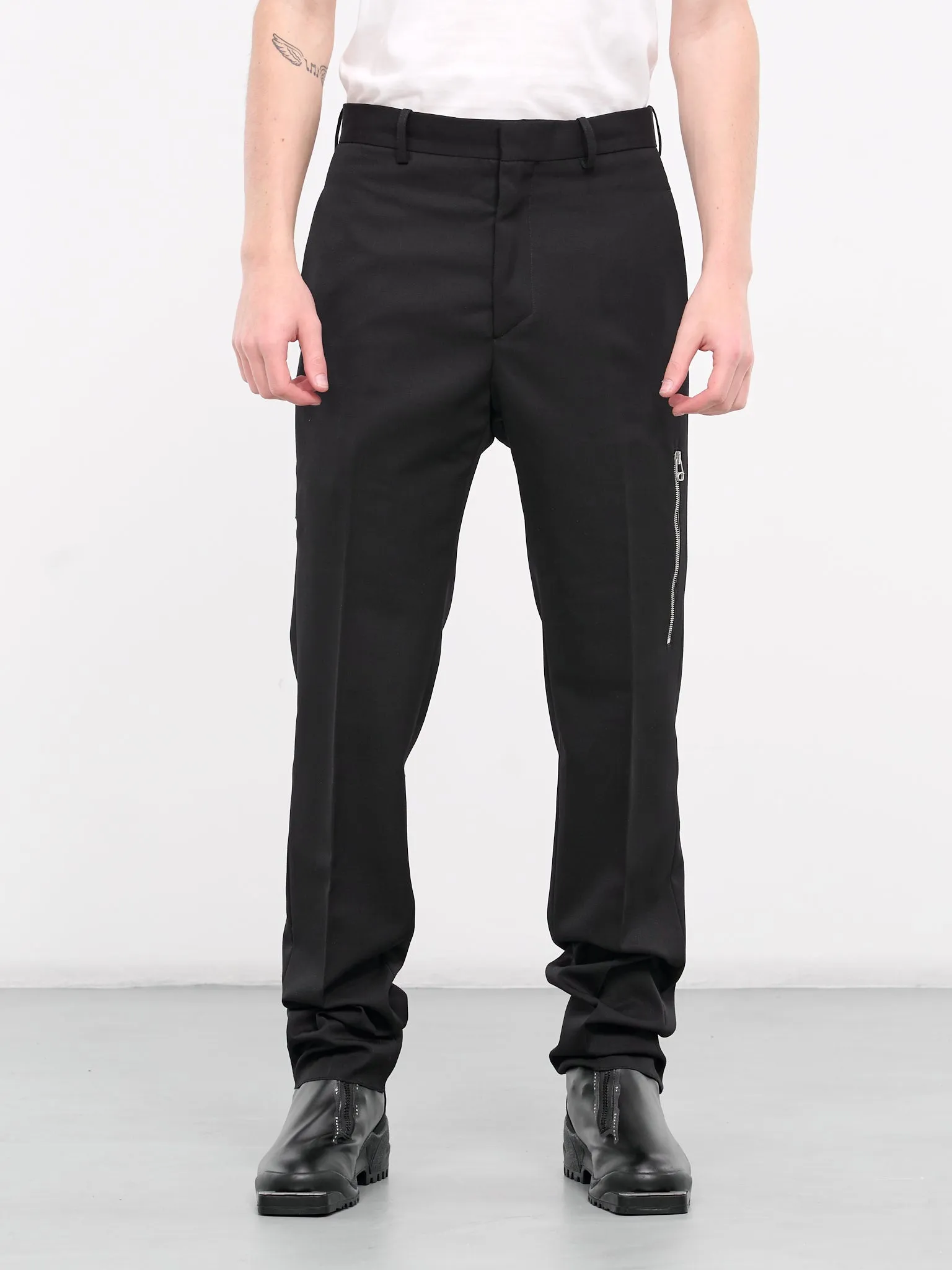 Achilles Pants (24E28OAU80-BLACK) sold by lorenzo