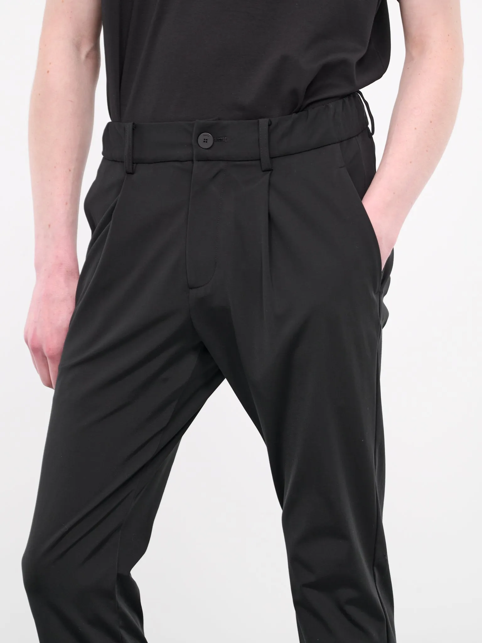 Tailored Trousers (AP41-021-BLACK) sold by lorenzo product image thumbnail 5