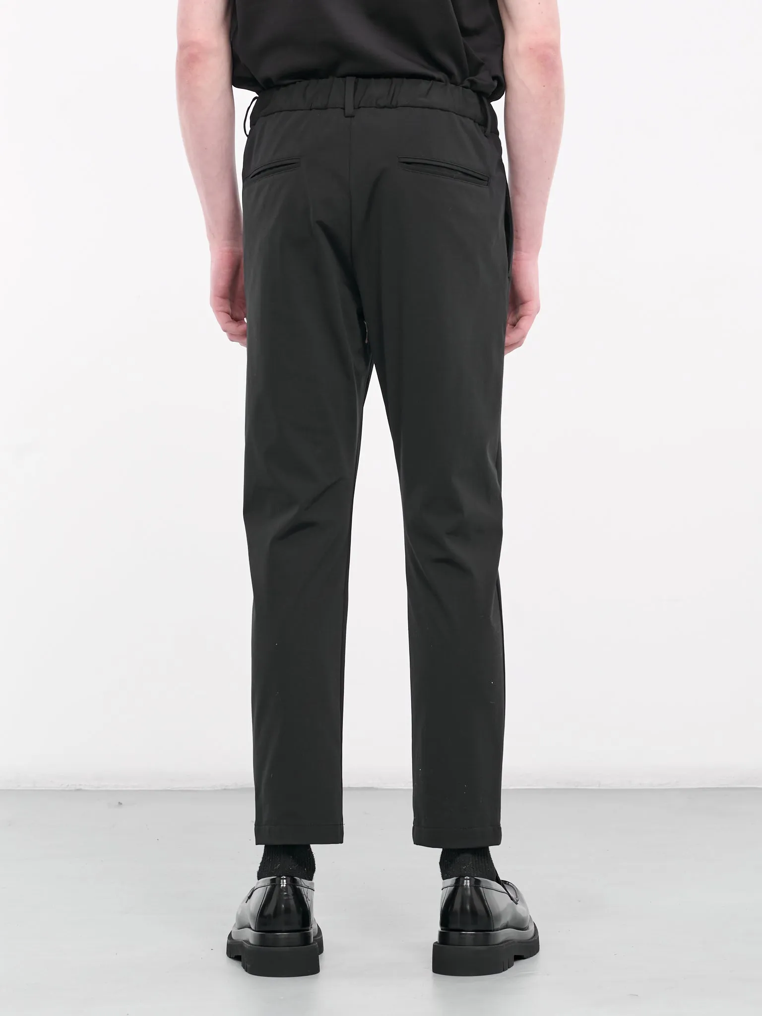 Tailored Trousers (AP41-021-BLACK) sold by lorenzo product image thumbnail 3