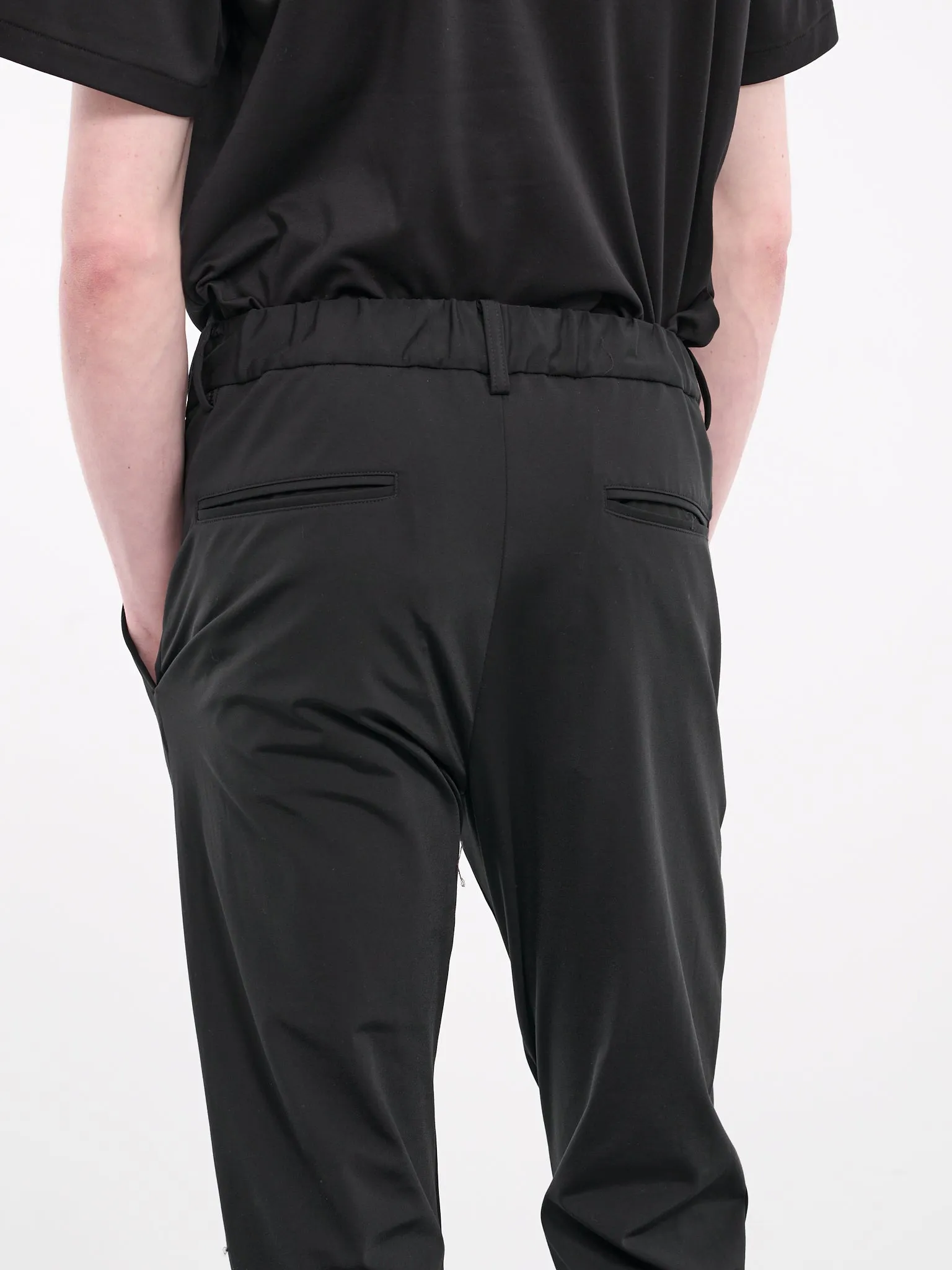 Tailored Trousers (AP41-021-BLACK) sold by lorenzo product image thumbnail 4