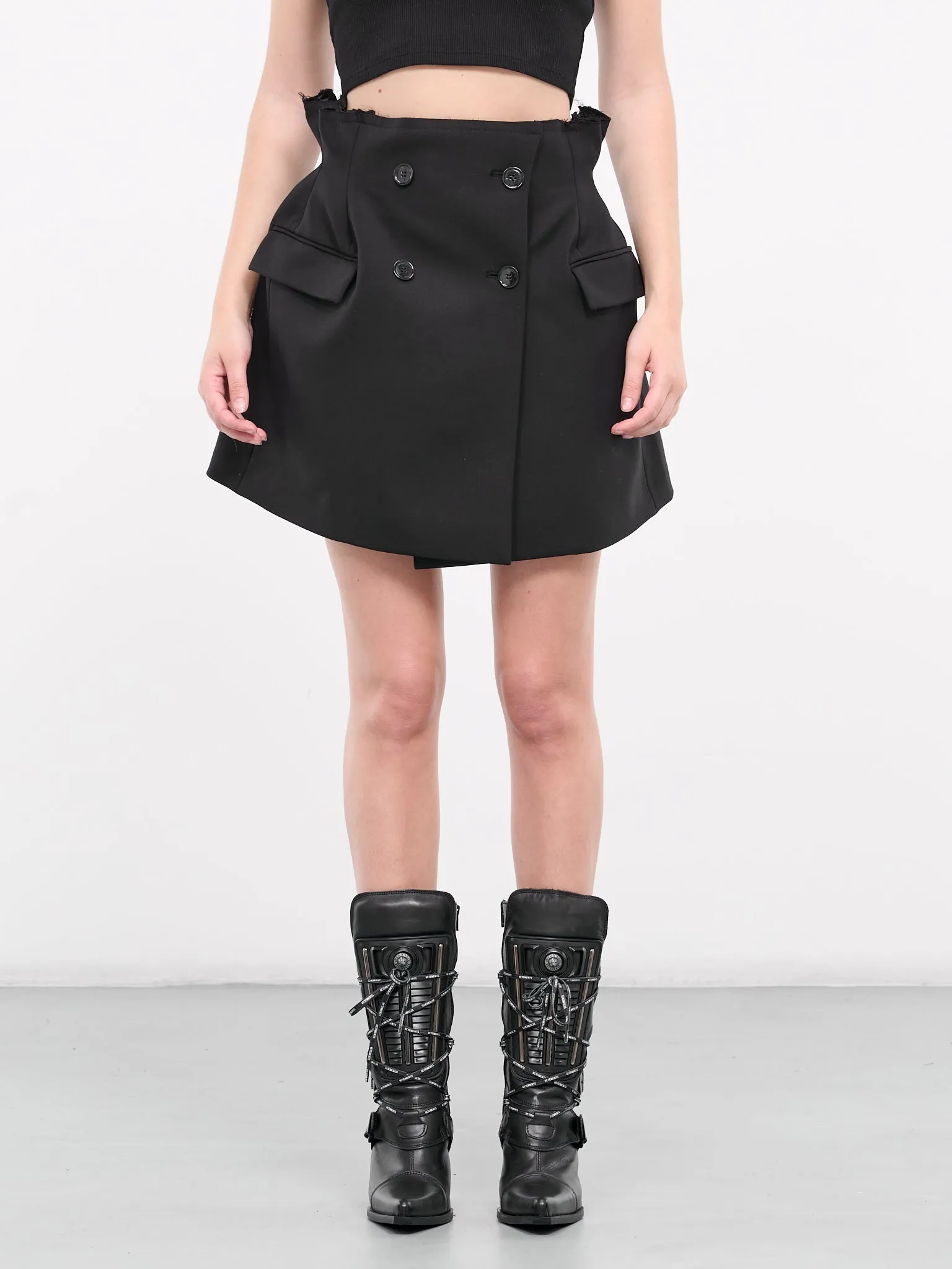 Reconstructed Hourglass Skirt (WE64SK160B-BLACK) sold by lorenzo