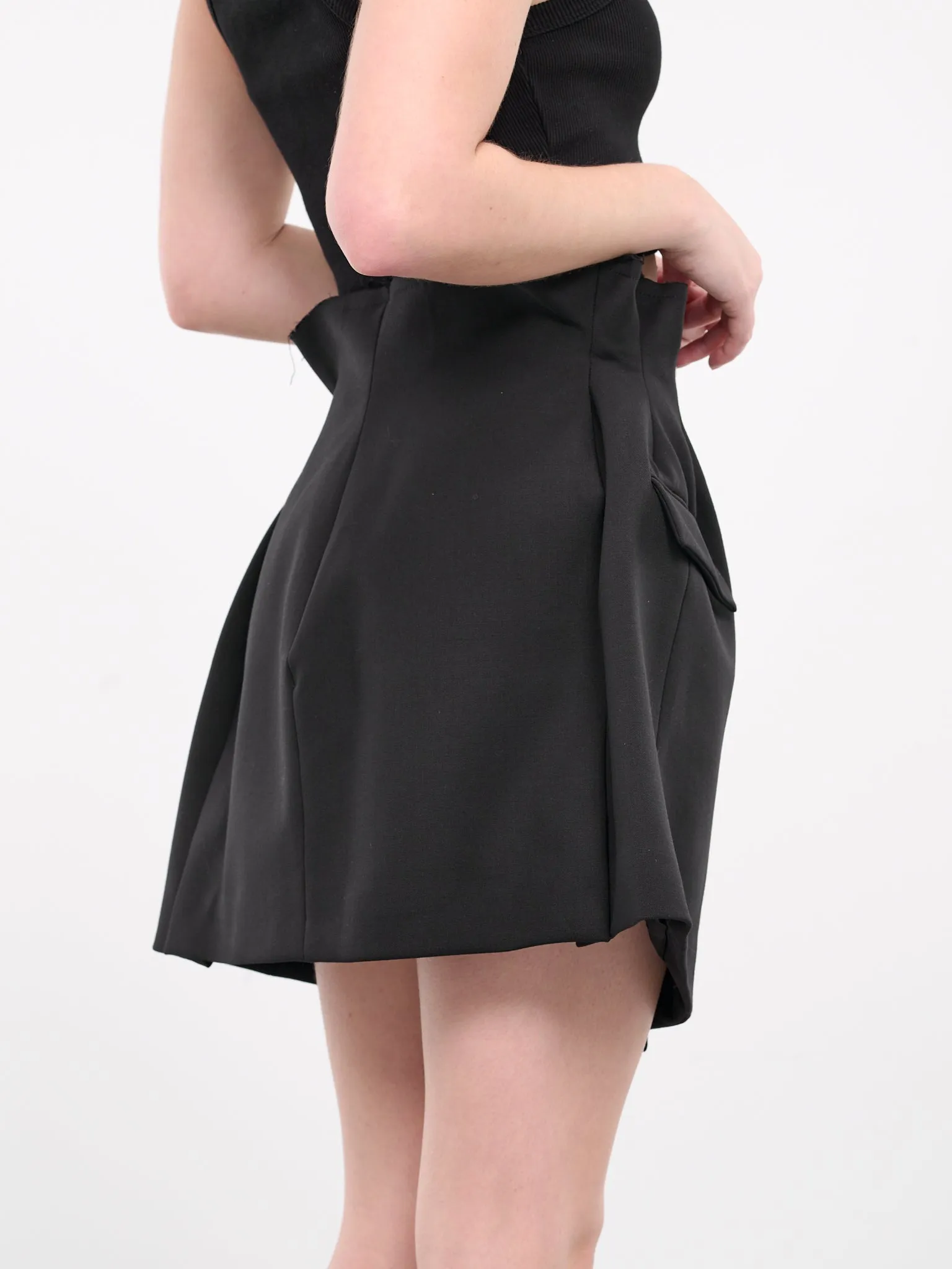 Reconstructed Hourglass Skirt (WE64SK160B-BLACK) sold by lorenzo product image thumbnail 5