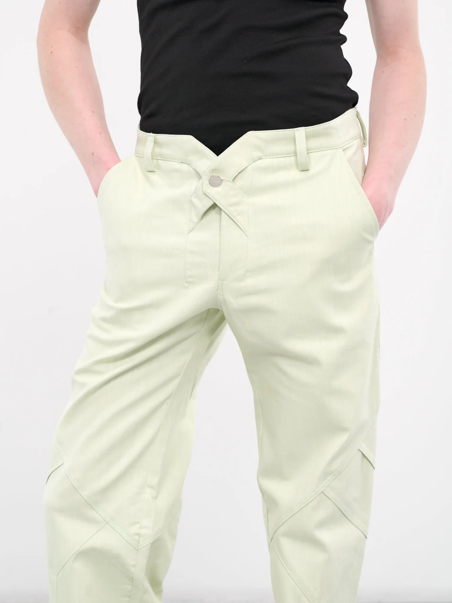Jukebox Straight Trousers (P-02-H-MINT-GREEN) sold by lorenzo product image thumbnail 5