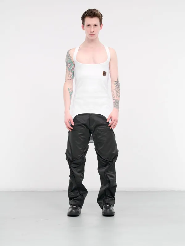Upside Down Tank Top (UW02-WHITE-RIB) sold by lorenzo