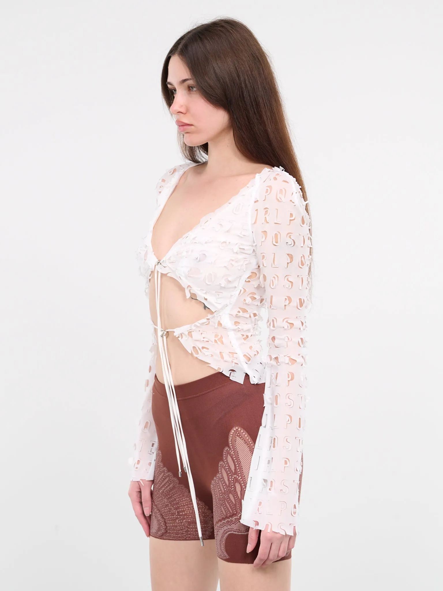 Geneva Top (RTWPT077-GENEVA-VIRGIN-WHITE) sold by lorenzo product image thumbnail 2