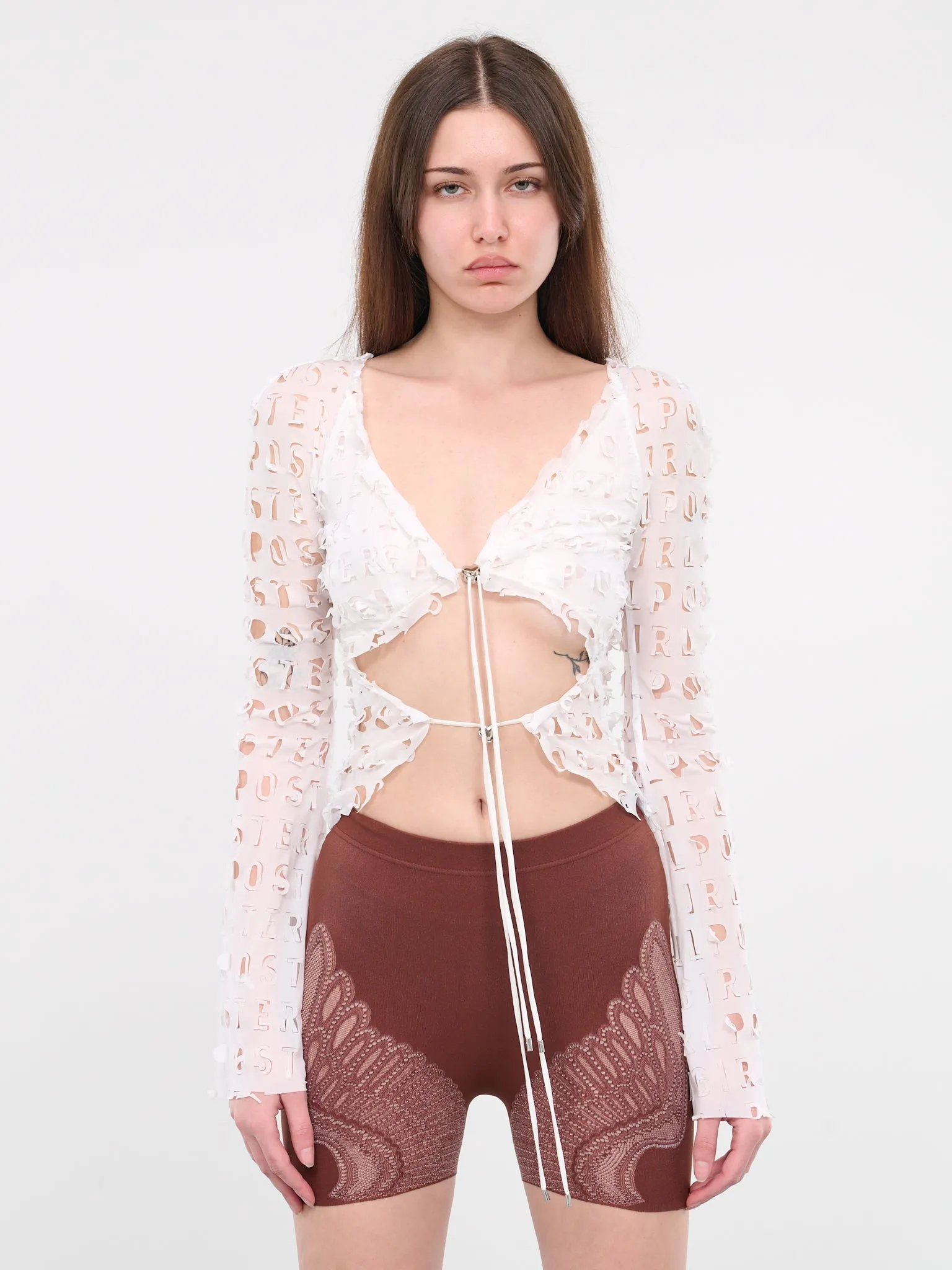 Geneva Top (RTWPT077-GENEVA-VIRGIN-WHITE) sold by lorenzo