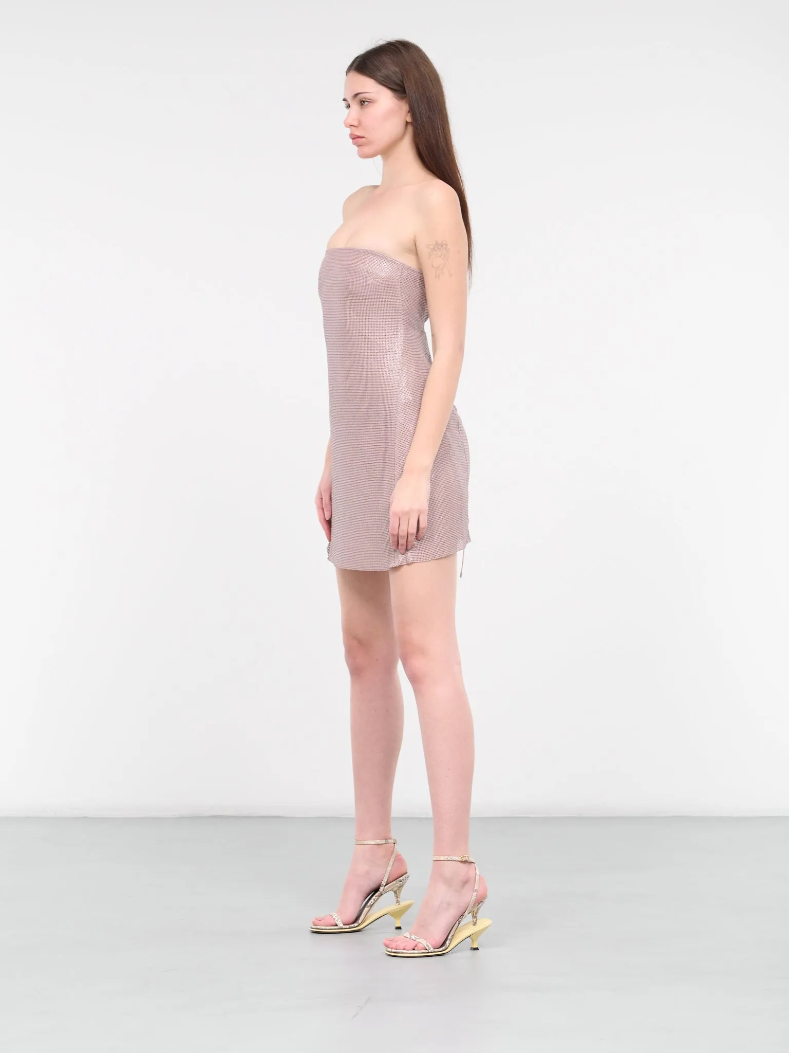 Selena Rhinestone Dress (CM032-SELENA-VAULT) sold by lorenzo product image thumbnail 2