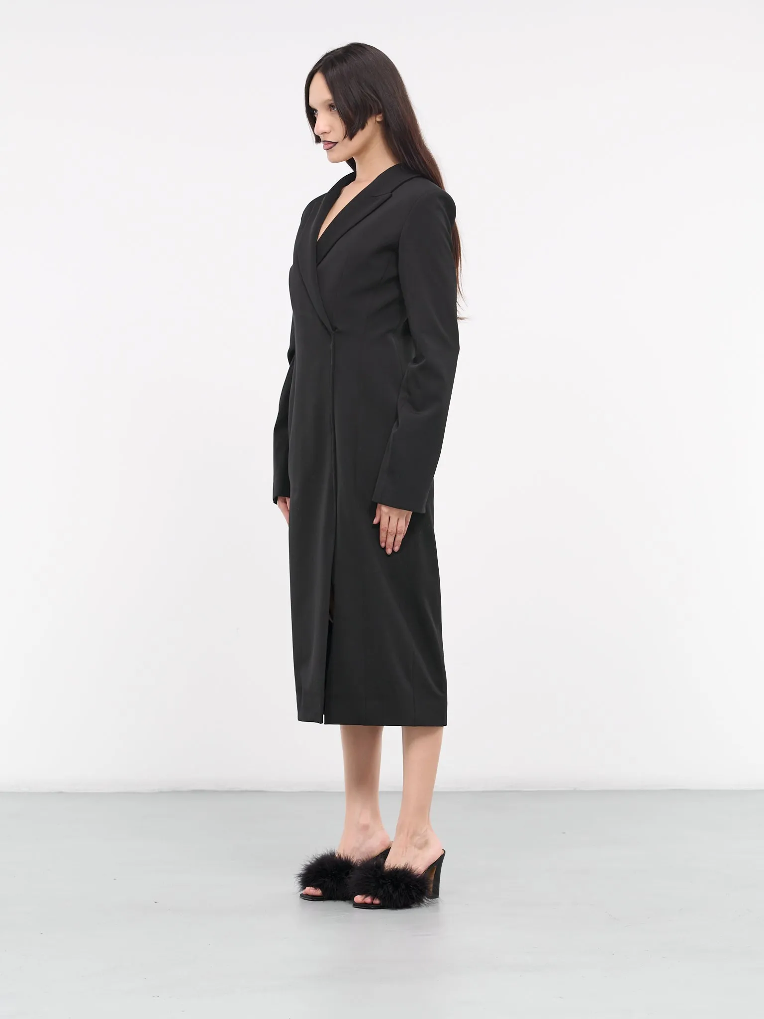 Double-Breasted Blazer Dress (A20658-BLACK) sold by lorenzo product image thumbnail 2