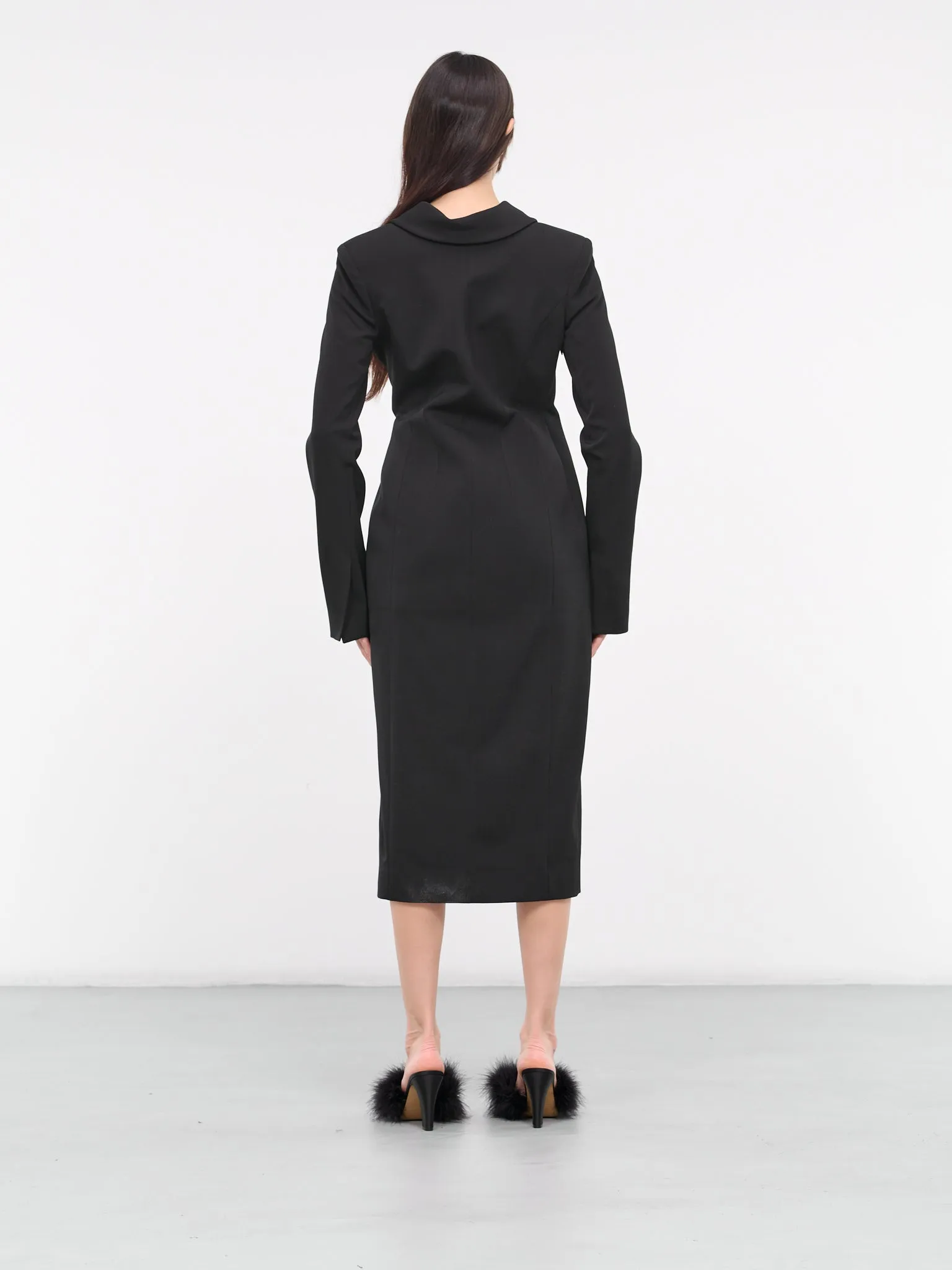 Double-Breasted Blazer Dress (A20658-BLACK) sold by lorenzo product image thumbnail 3