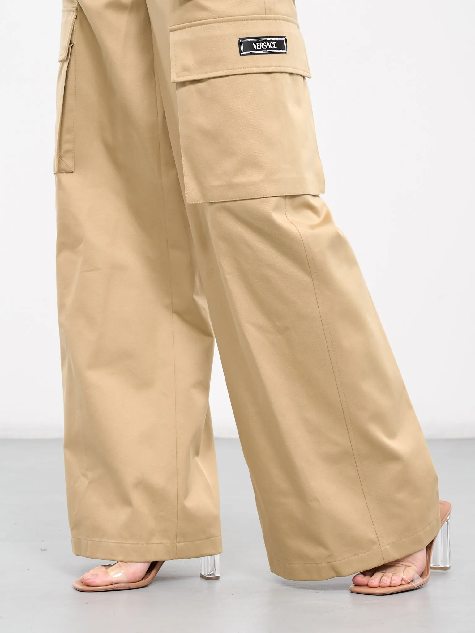 Gabardine Cargo Pants (1013640-1A01718-SAND) sold by lorenzo product image thumbnail 5