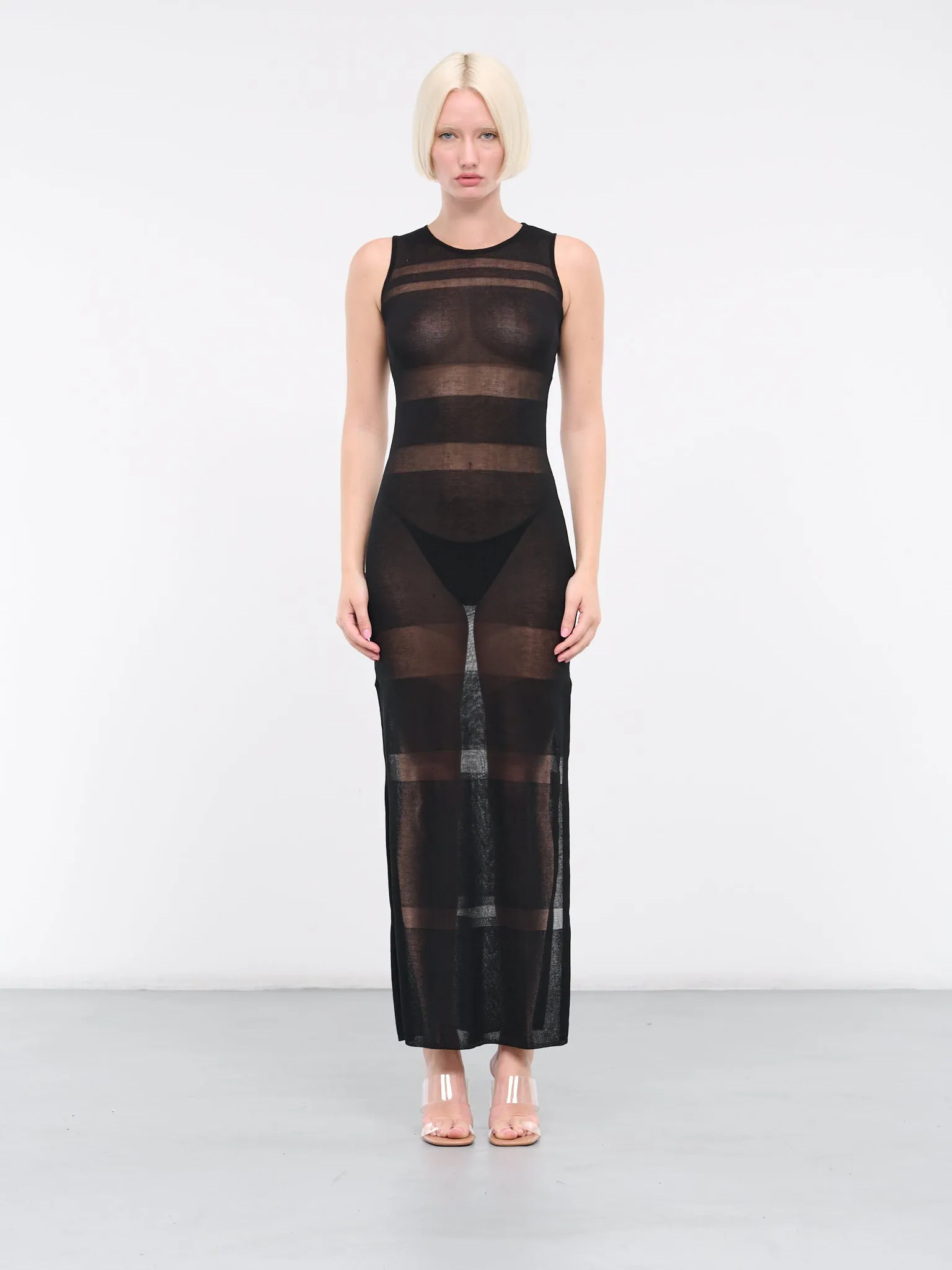 Sea Breeze Knit Dress (114133-0999-BLACK) sold by lorenzo