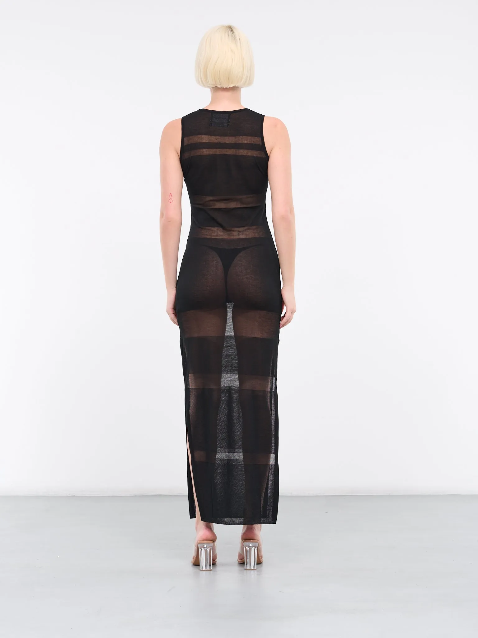 Sea Breeze Knit Dress (114133-0999-BLACK) sold by lorenzo product image thumbnail 3