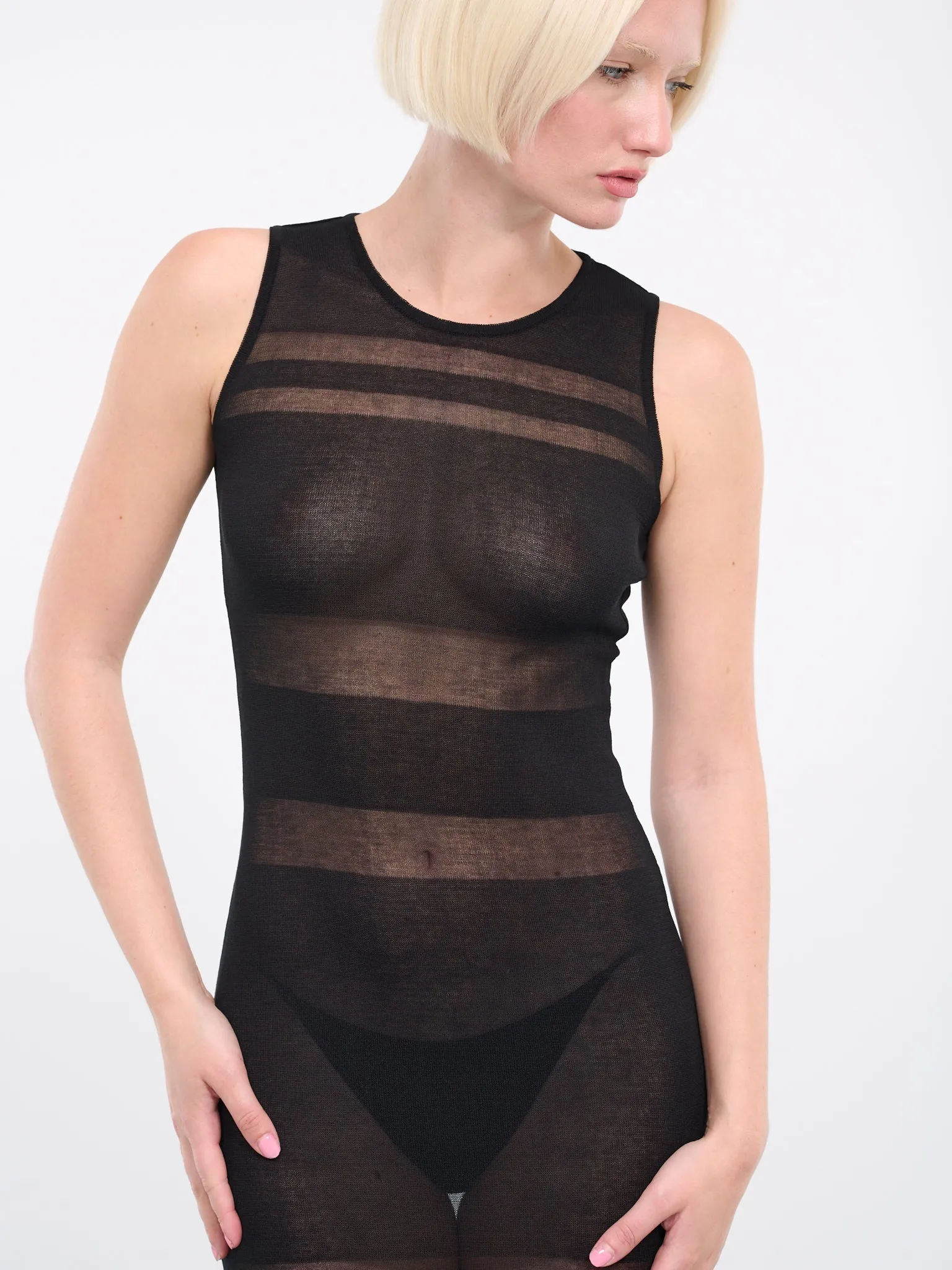 Sea Breeze Knit Dress (114133-0999-BLACK) sold by lorenzo product image thumbnail 4