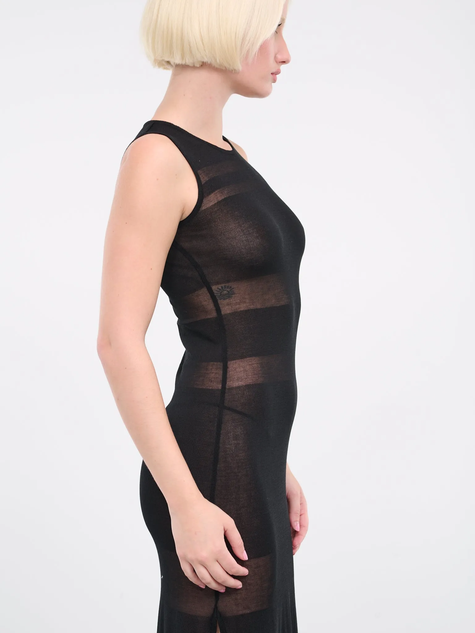 Sea Breeze Knit Dress (114133-0999-BLACK) sold by lorenzo product image thumbnail 5