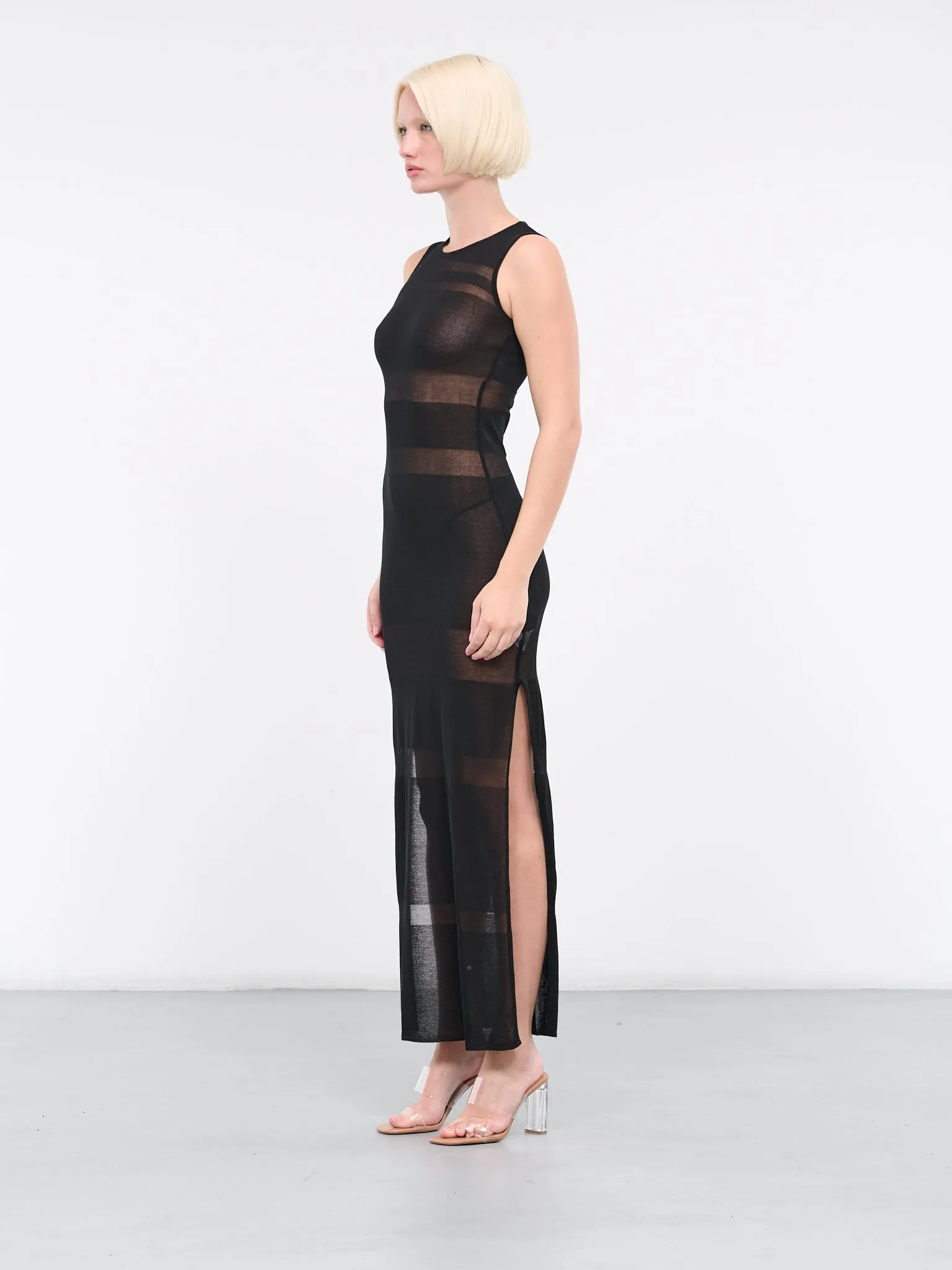 Sea Breeze Knit Dress (114133-0999-BLACK) sold by lorenzo product image thumbnail 2