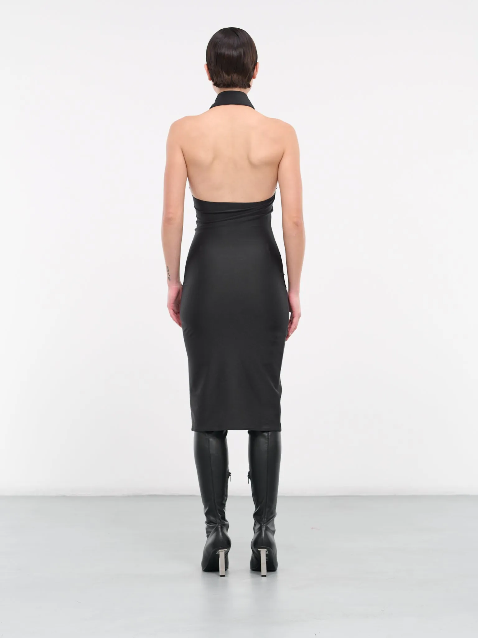 Cut-Out Midi Dress (COPJS74545-BLACK) sold by lorenzo product image thumbnail 3