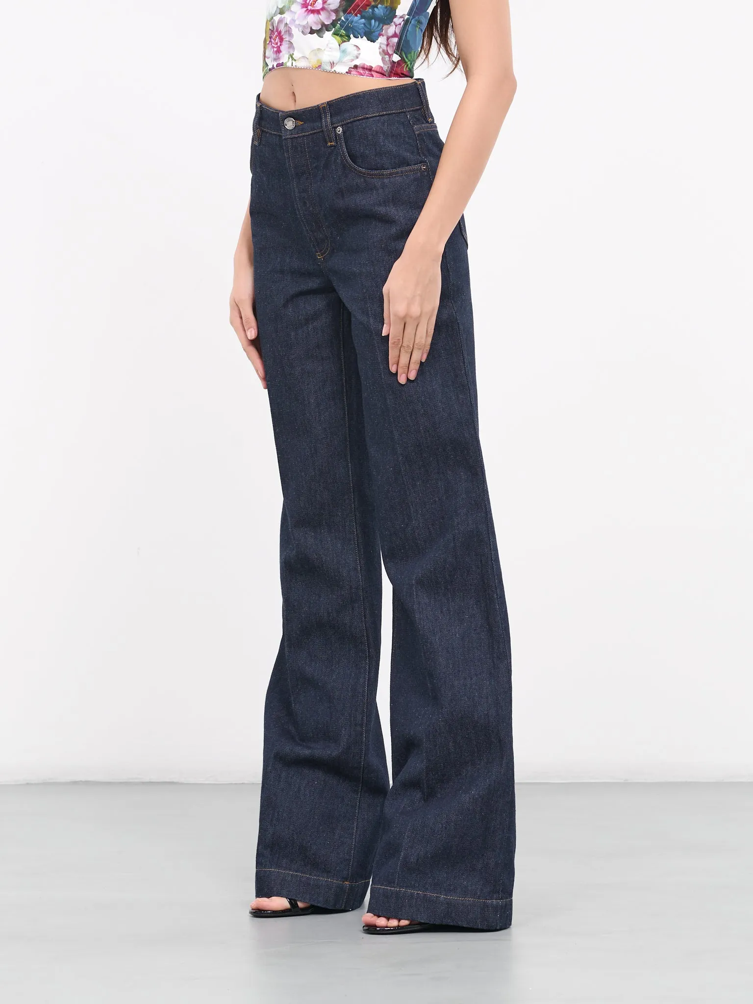 Flared Denim Jeans (FTC3CD-G8KQ2-S9001-MULTI) sold by lorenzo product image thumbnail 2