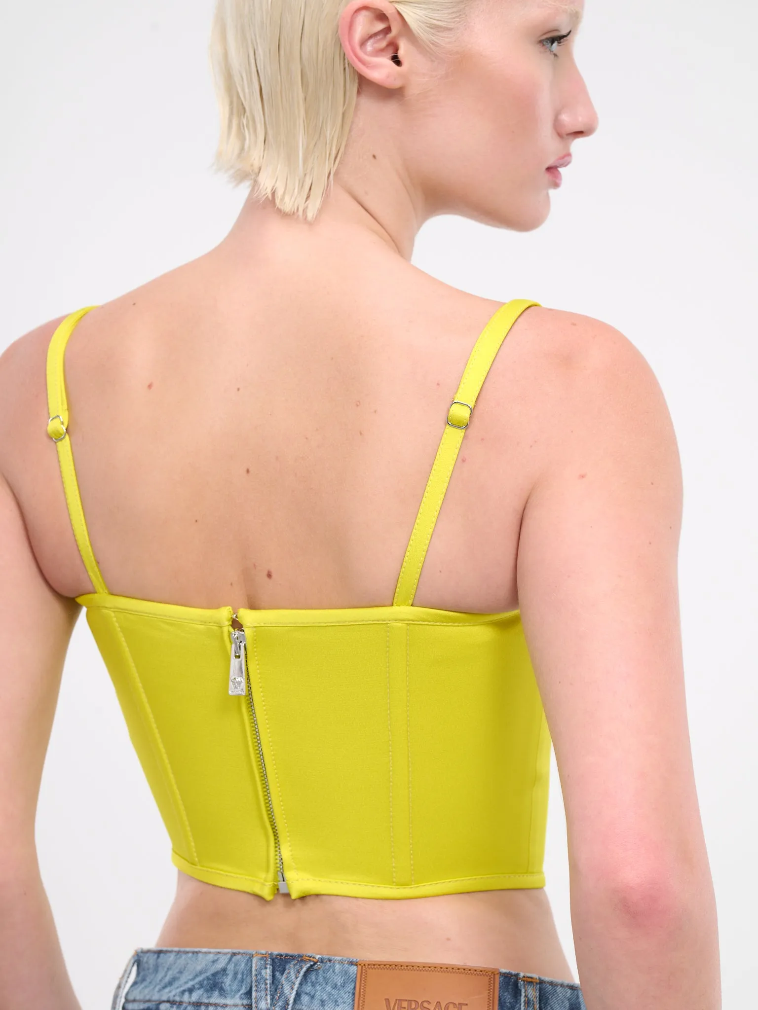 Satin Enver Bra (1006669-1A10194-MIMOSA) sold by lorenzo product image thumbnail 5