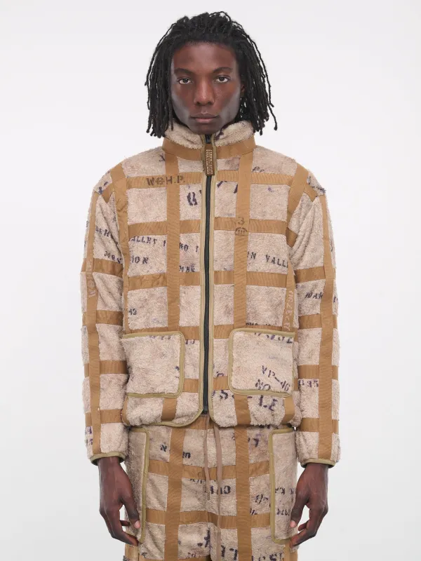 Prisoner Craft Tattersall Blouson (K2311LC147-BEIGE) sold by lorenzo
