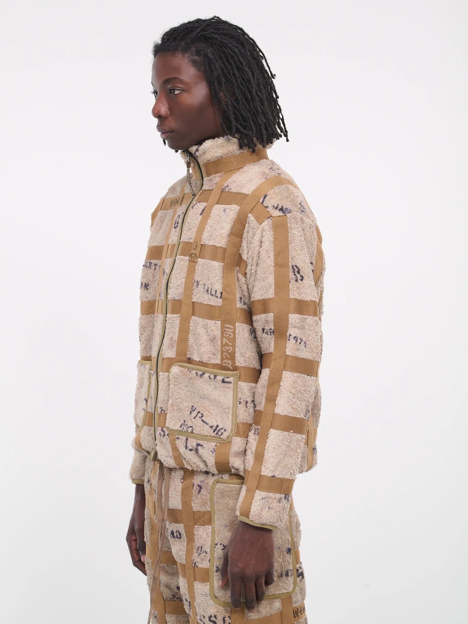 Prisoner Craft Tattersall Blouson (K2311LC147-BEIGE) sold by lorenzo product image thumbnail 2