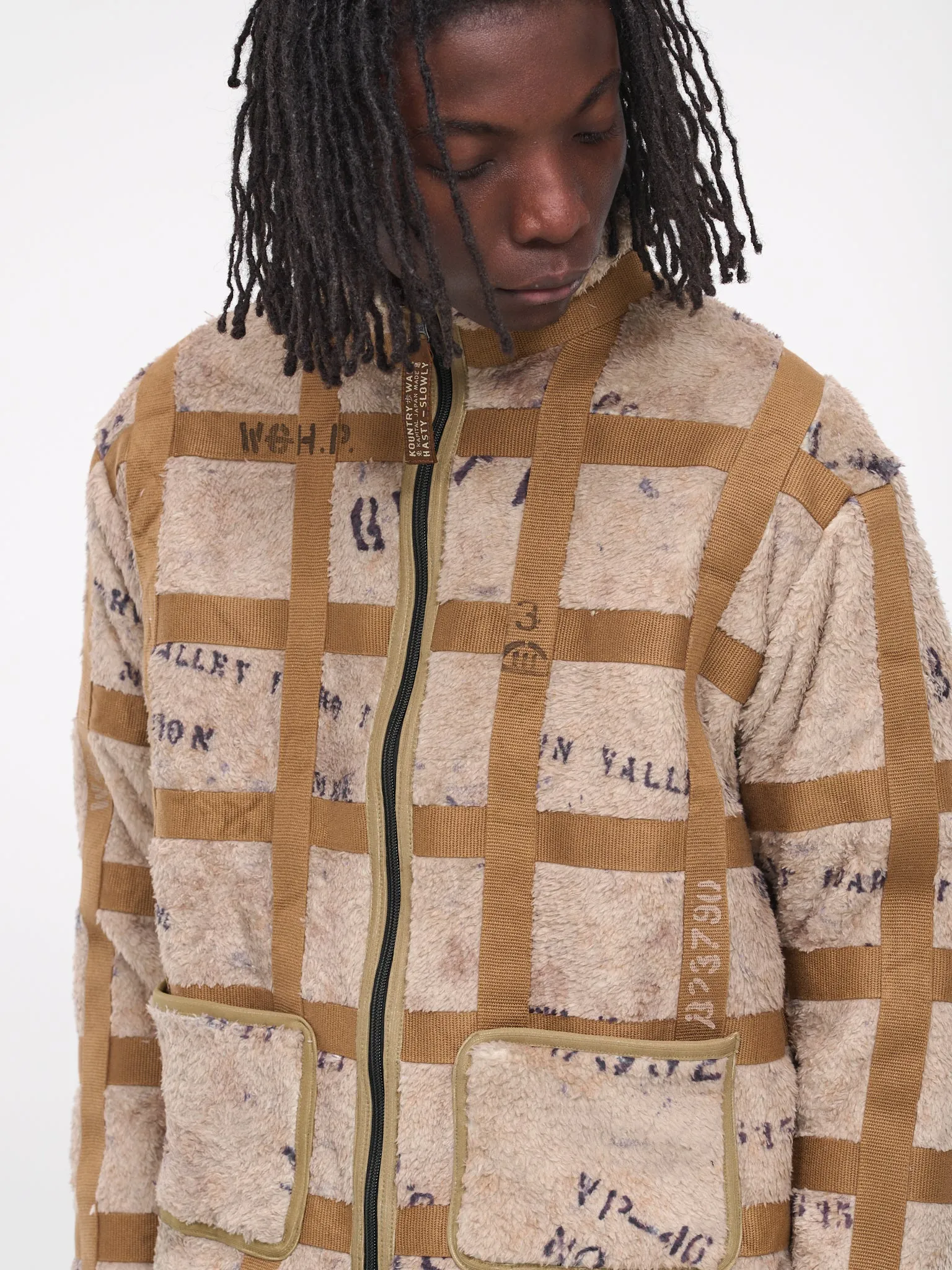Prisoner Craft Tattersall Blouson (K2311LC147-BEIGE) sold by lorenzo product image thumbnail 4