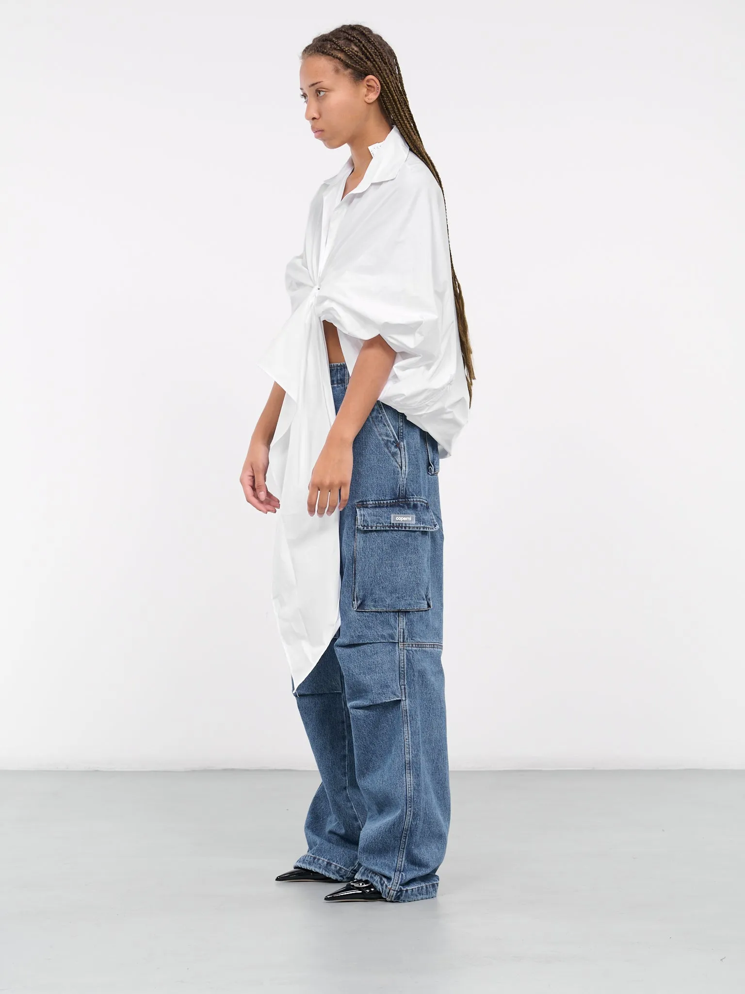 Wrapped Shirt (CH32300-OPTIC-WHITE) sold by lorenzo product image thumbnail 2