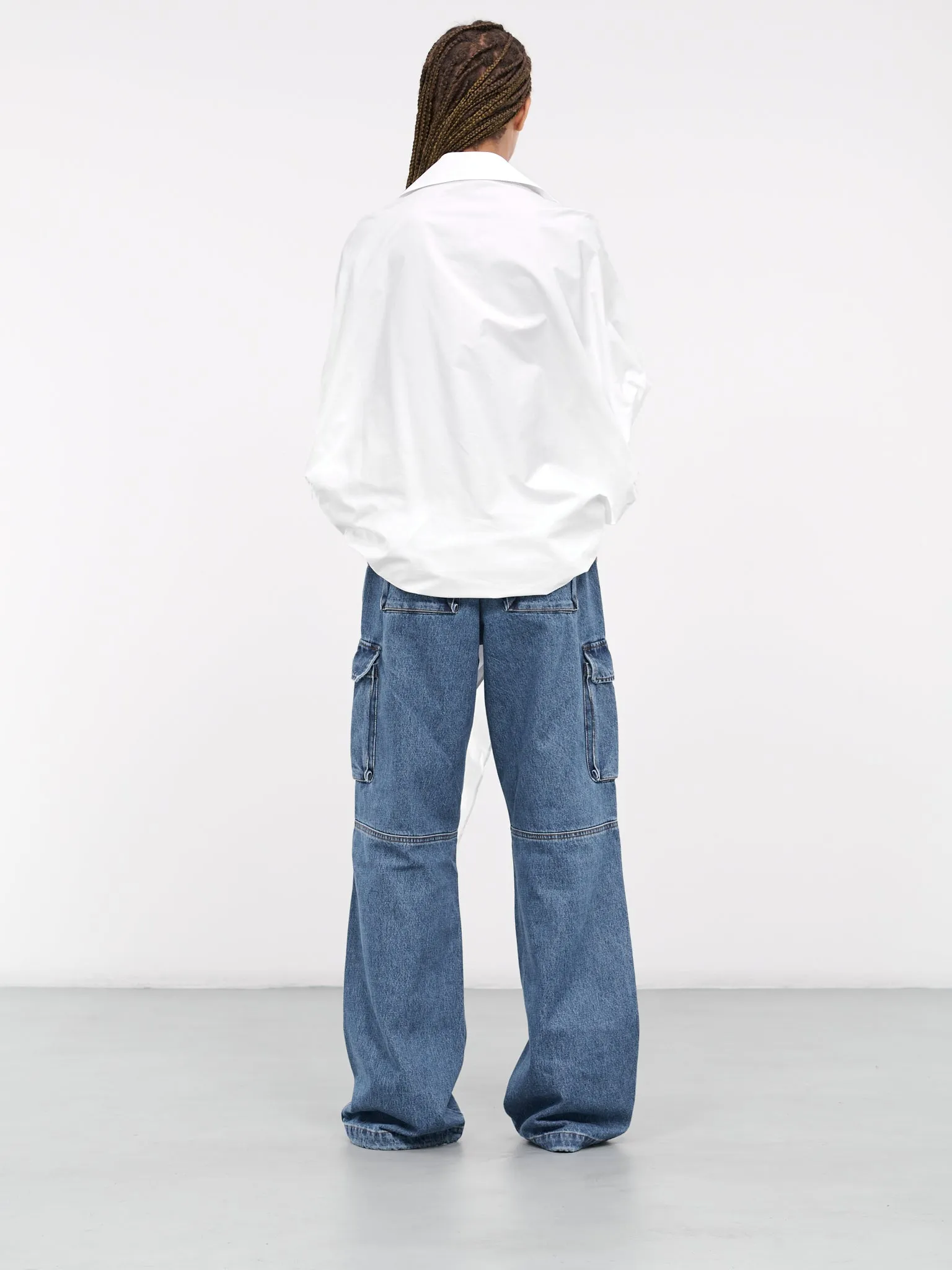 Wrapped Shirt (CH32300-OPTIC-WHITE) sold by lorenzo product image thumbnail 3