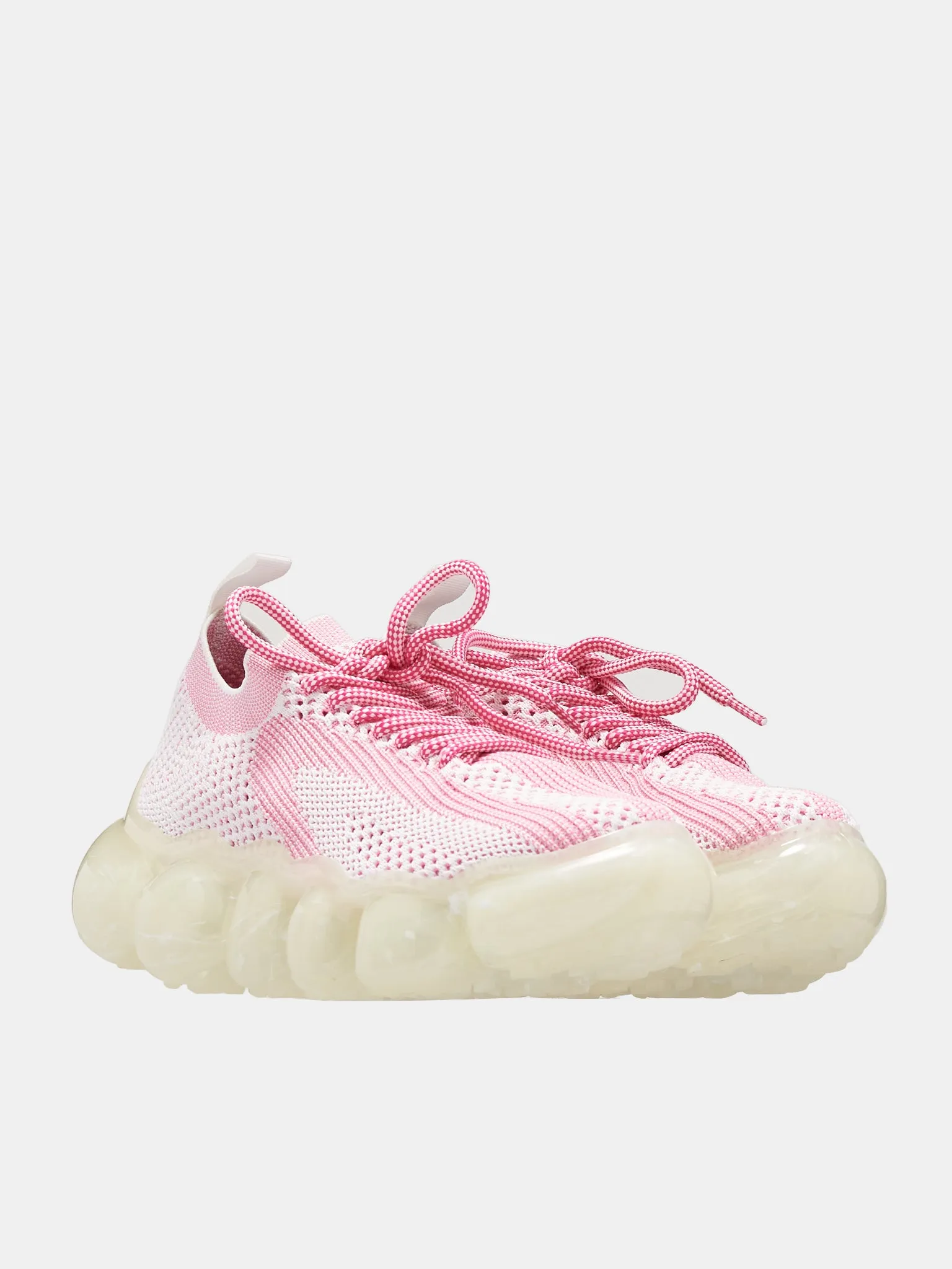 Jewelry Recycle Sneakers (595-WHITE-PINK) sold by lorenzo product image thumbnail 2