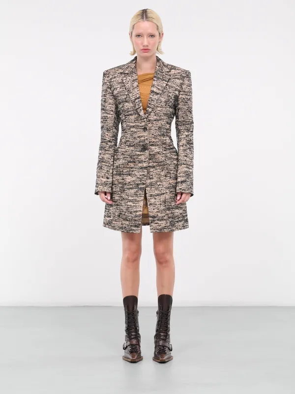 Alexa Tailored Coat (ALEXAC0-NOISE) sold by lorenzo