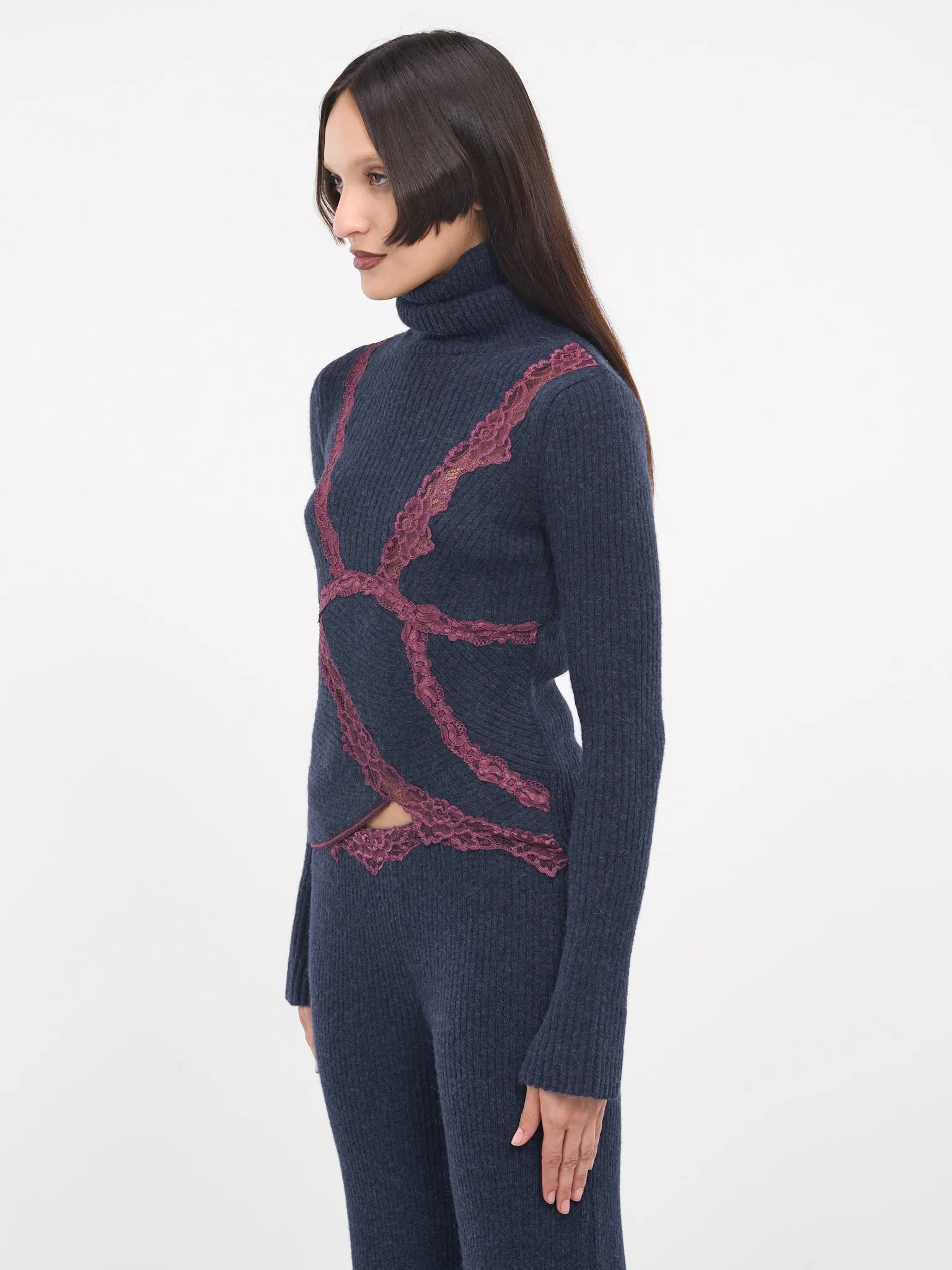 Singlet Turtleneck (KN006-NUIT) sold by lorenzo product image thumbnail 2