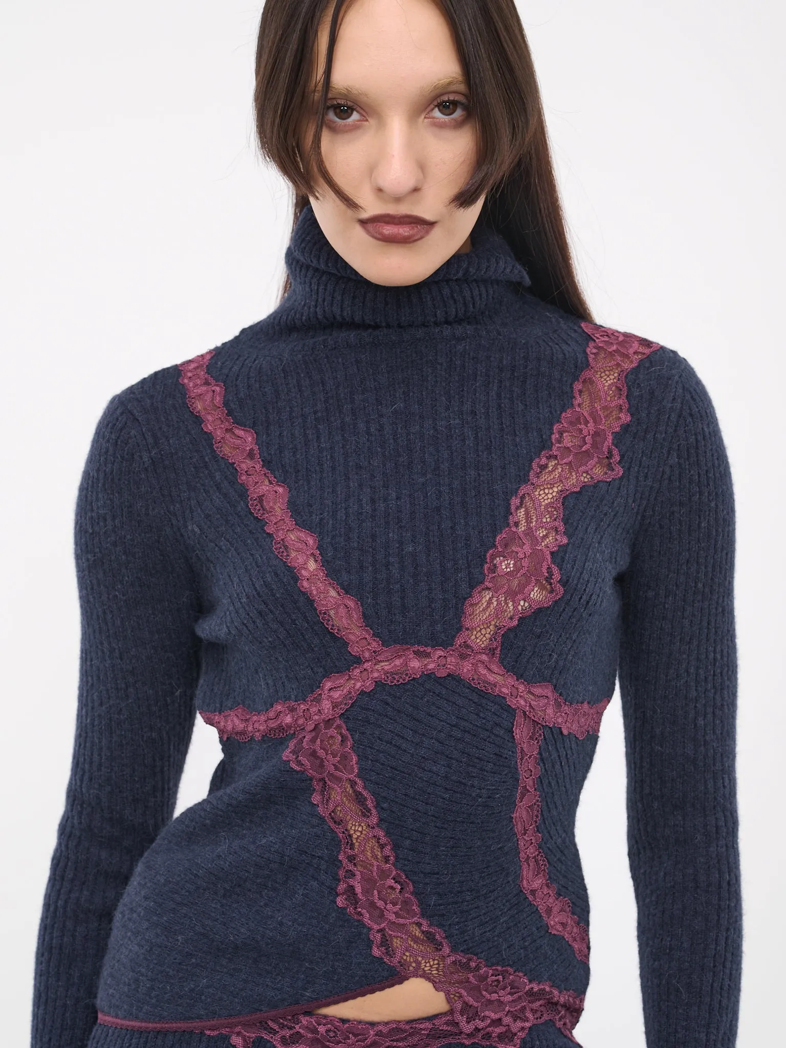 Singlet Turtleneck (KN006-NUIT) sold by lorenzo product image thumbnail 4