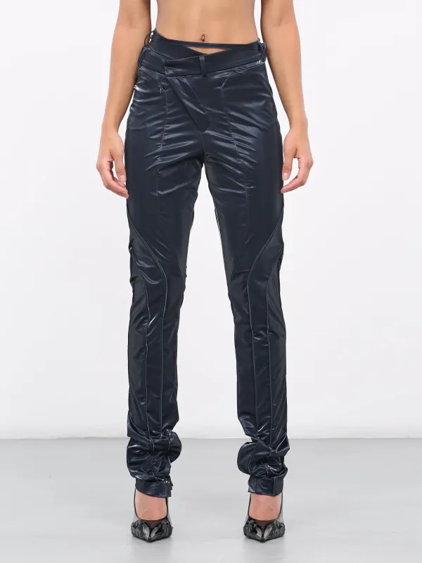 Off-Set Suit Pants (03502-NIGHT-BLUE) sold by lorenzo