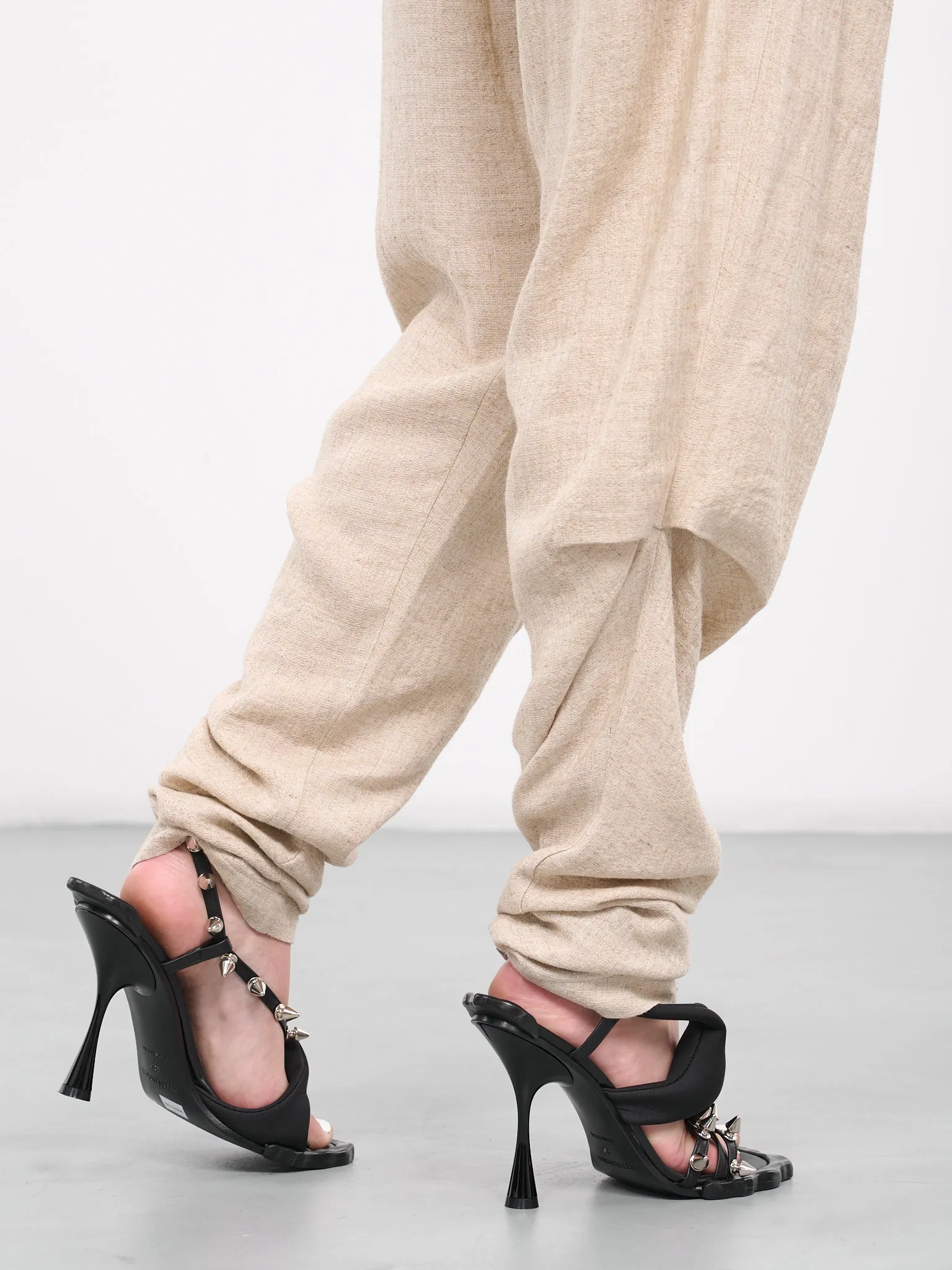 Linen Crepe Pants (EV052Y003-OAT) sold by lorenzo product image thumbnail 5