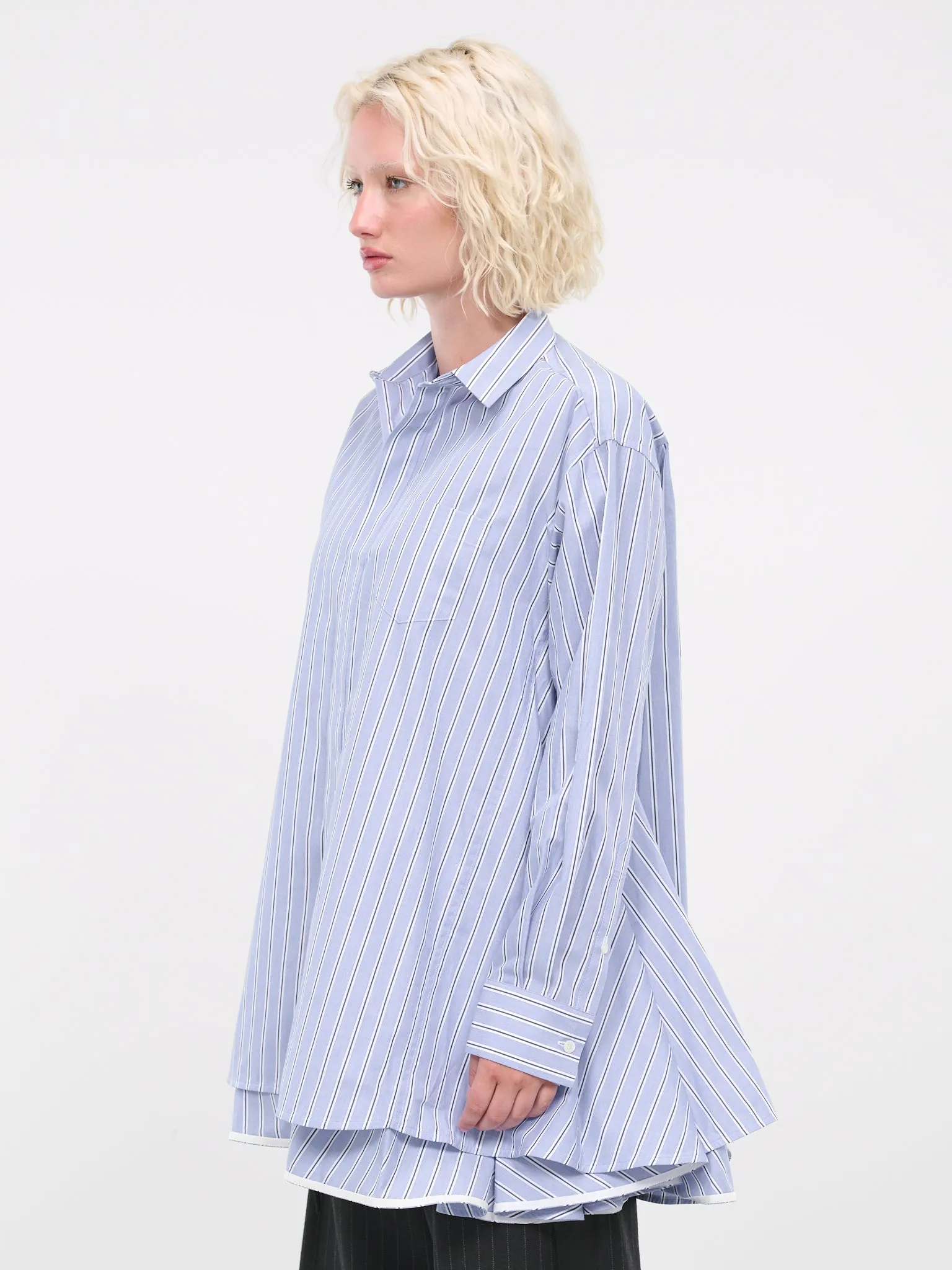 Poplin Dress (06922-901-STRIPE) sold by lorenzo product image thumbnail 2