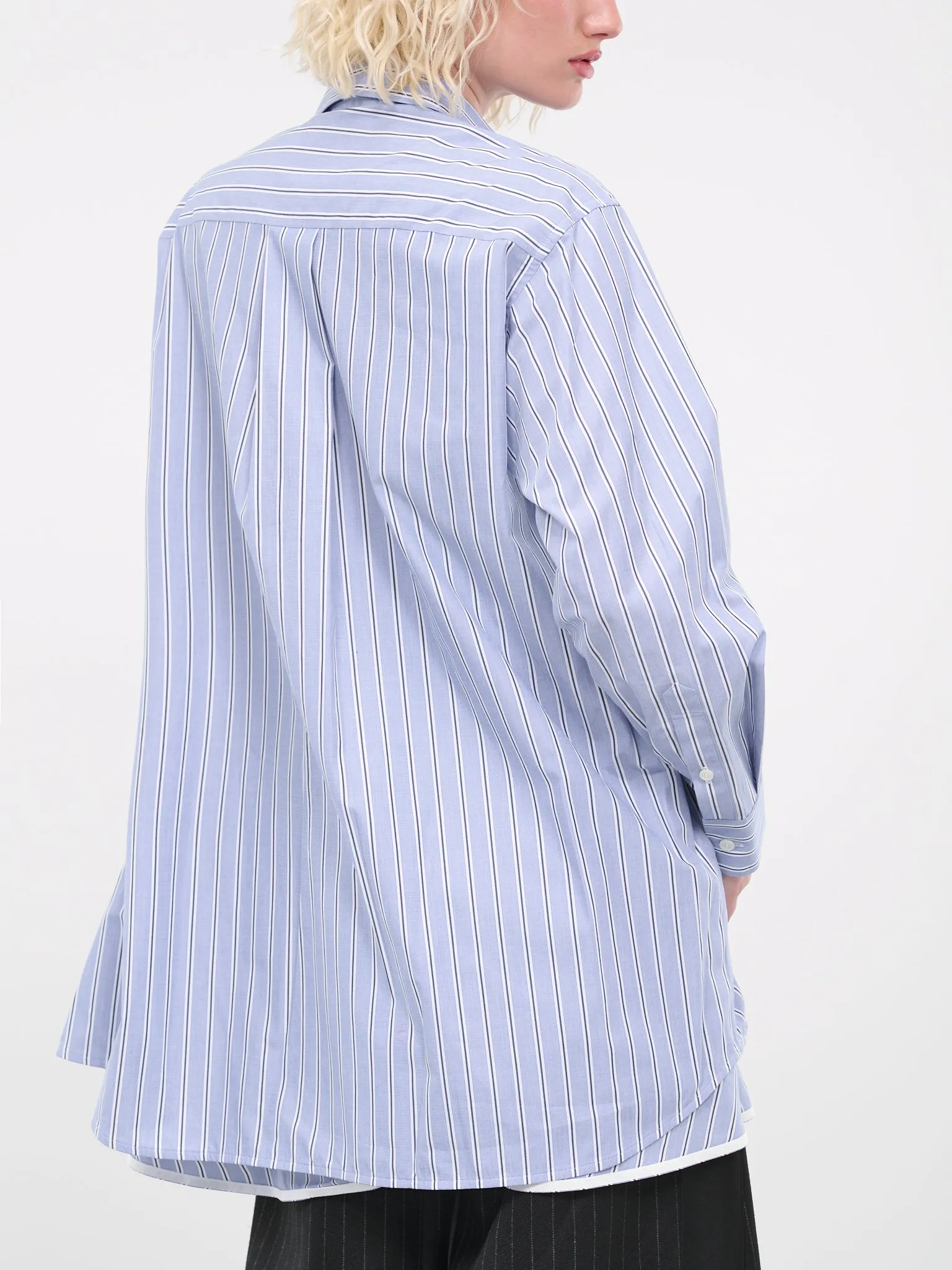 Poplin Dress (06922-901-STRIPE) sold by lorenzo product image thumbnail 5