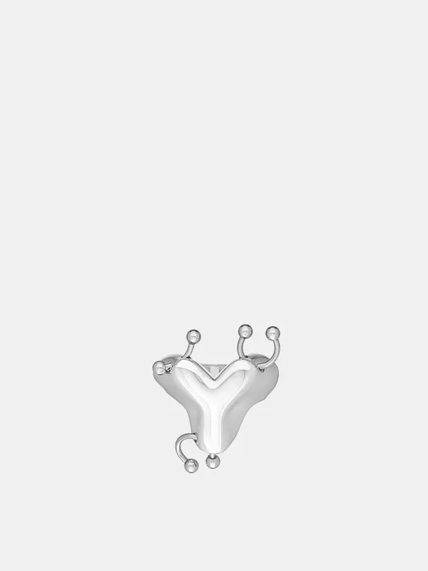 Pierced Bubble 'Y' Ring (BUBBLE-RING-Y) sold by lorenzo