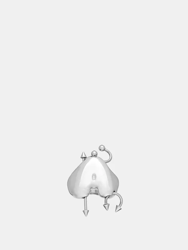 Pierced Bubble 'A' Ring (BUBBLE-RING-A) sold by lorenzo