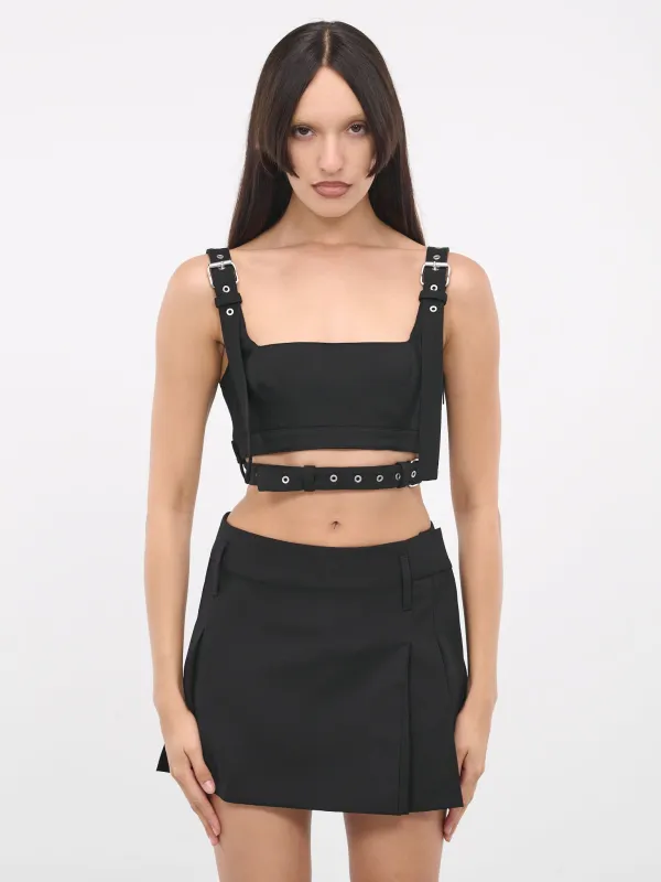 Belted Tailoring Bra (AE009FAB0011000-TAP-SHOE) sold by lorenzo