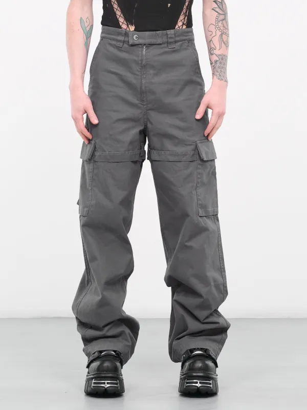 Cargo Pants (CF009FAB0010700-SLATE-GREY) sold by lorenzo