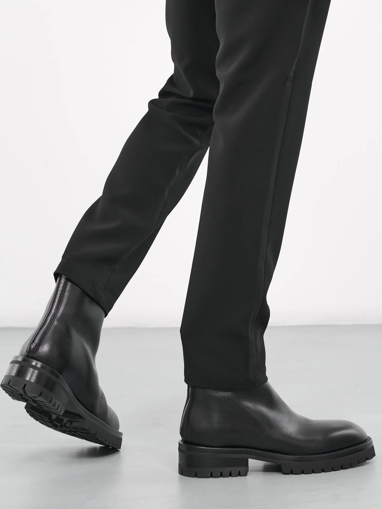 Tailored Trousers (AP32-066-BLACK) sold by lorenzo product image thumbnail 4