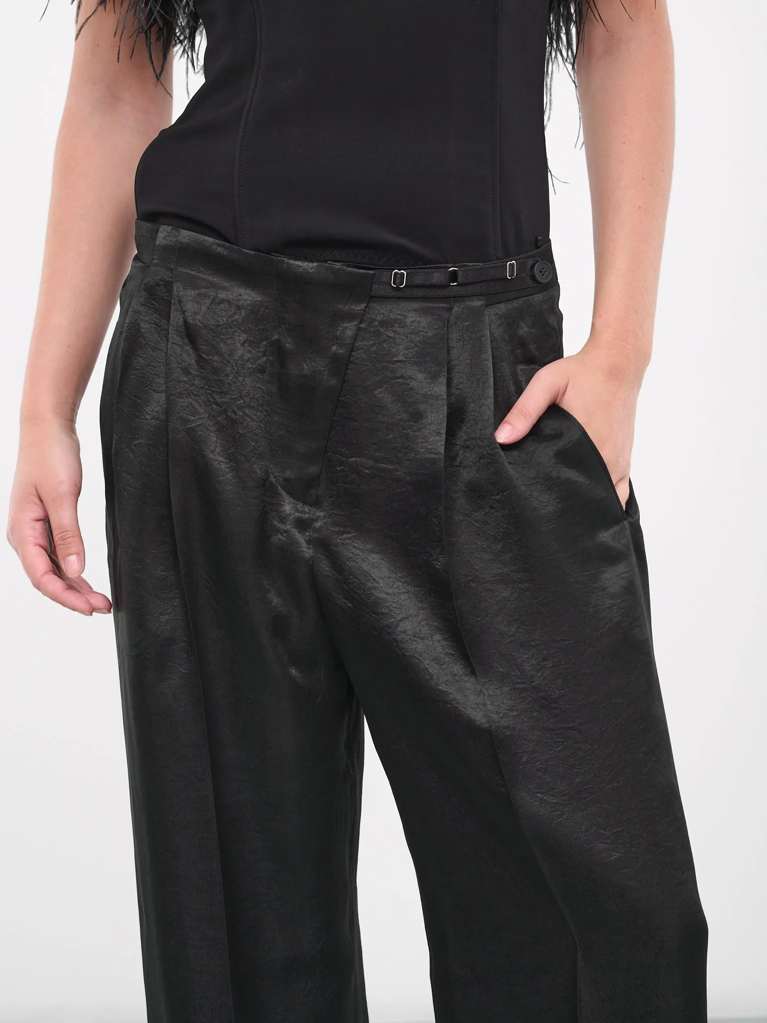 Faina Pants (47-BLACK) sold by lorenzo product image thumbnail 5
