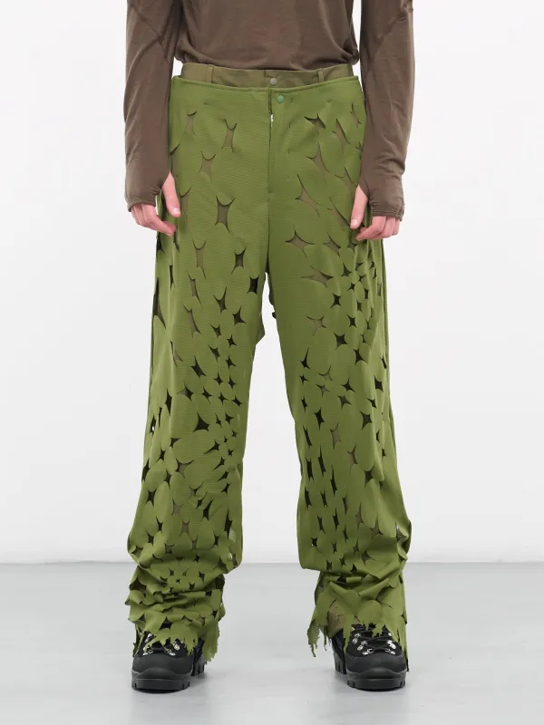 5.1 Left Technical Pants (BTPLGN-GREEN) sold by lorenzo