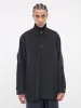 Paneled Shirt (OAU01-001-BLACK) sold by lorenzo