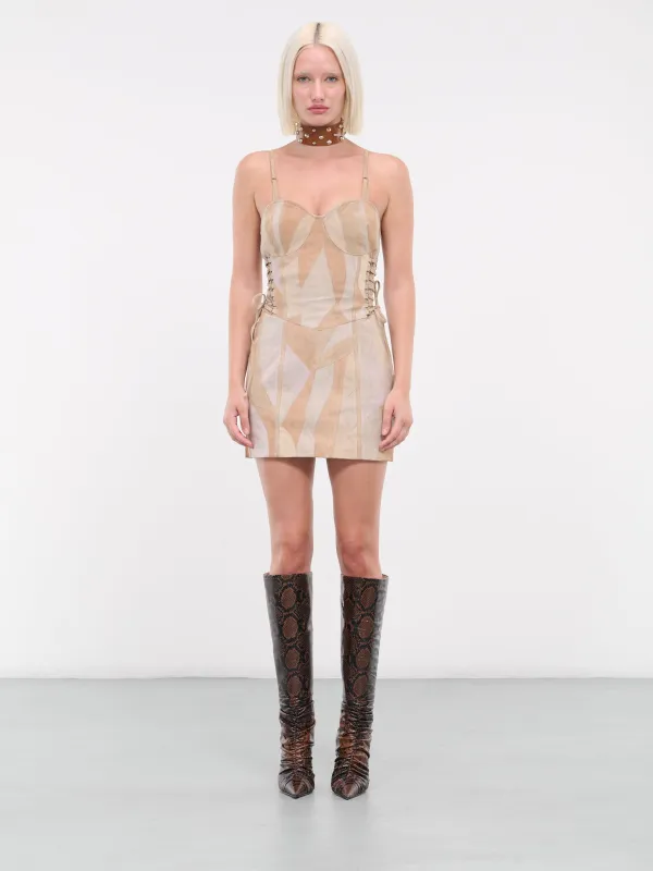 Gusa Dress (K01L0T40-F1FV-GUSA-PATCHWORK) sold by lorenzo