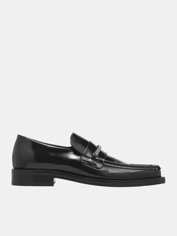 Square Toe Loafers (CMR1026-BLAHSH) sold by lorenzo